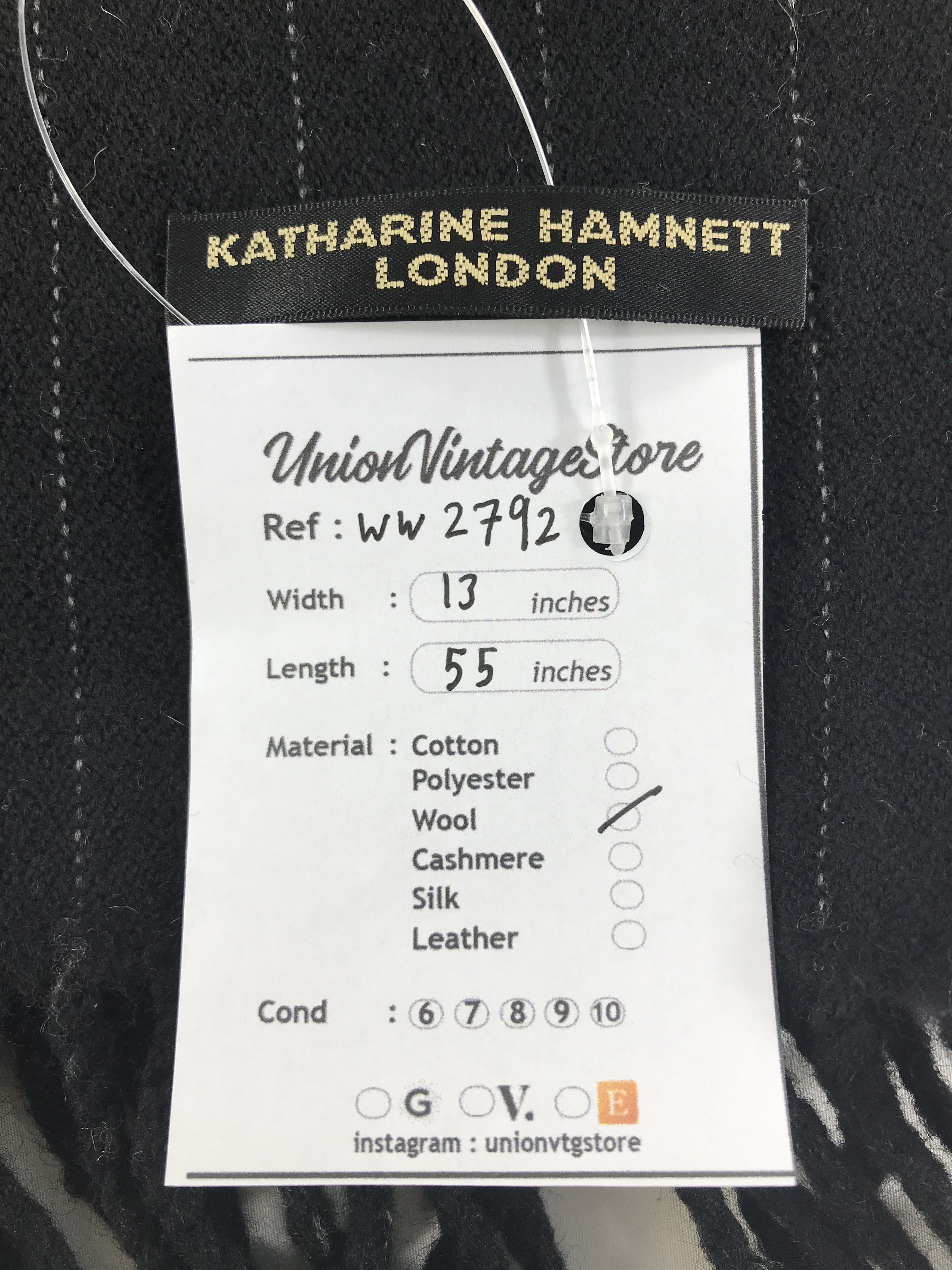 Katharine Hamnett London Katharine Hamnett London Scarf / Muffler / Neckwear - WW2792 Size ONE SIZE - 5 Thumbnail