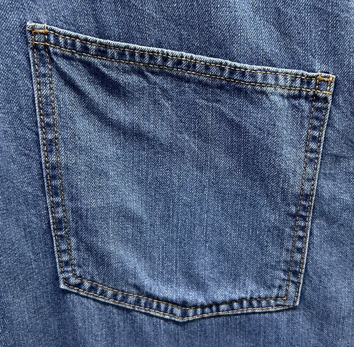 GU × Vintage GU Women's Denim Overalls - Size 3XL Size US 38 / EU 54 - 10 Thumbnail