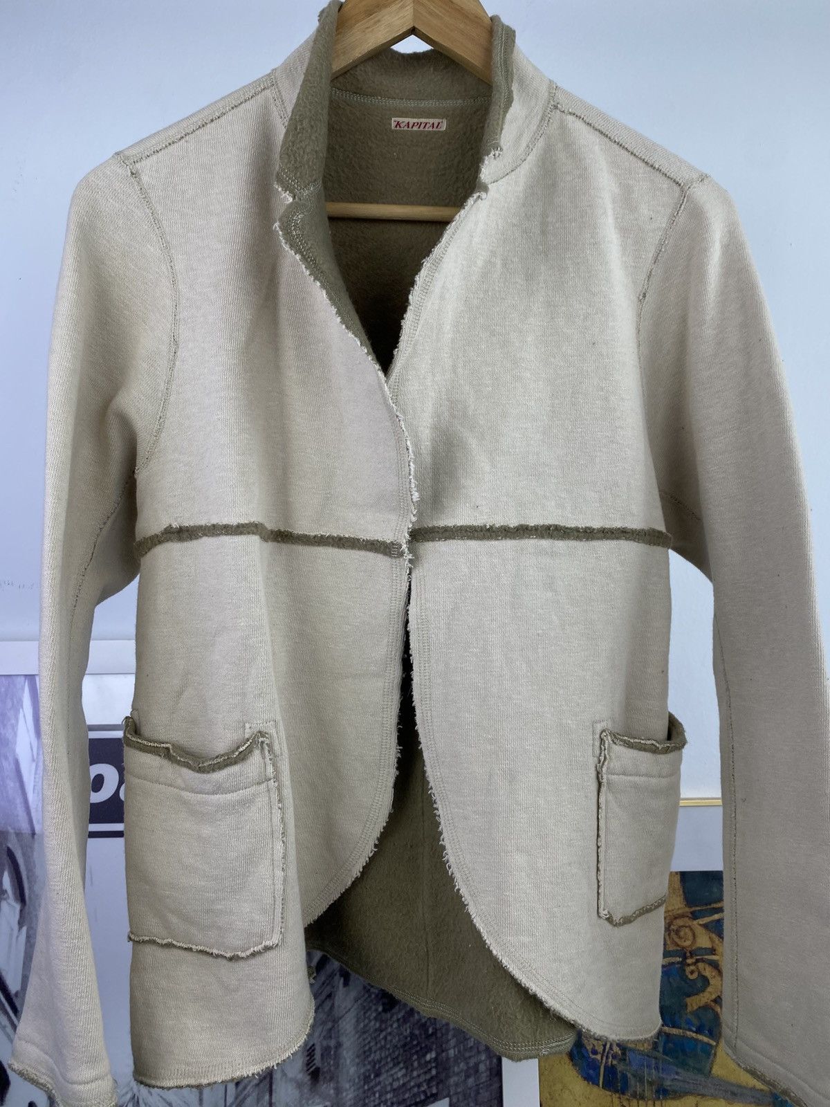 Kapital Kapital Century Deconstructed Buttonless Cardigan Jacket Size US S / EU 44-46 / 1 - 5 Thumbnail
