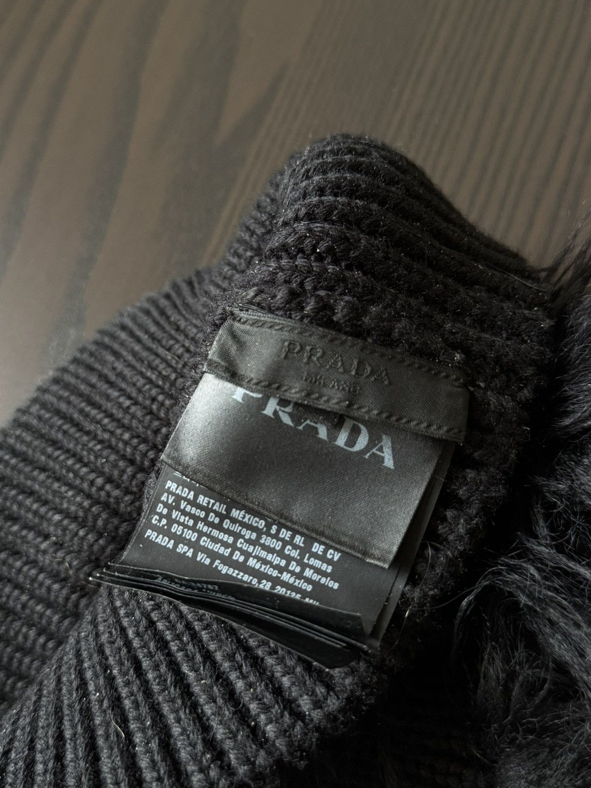 Prada Prada AW19 Mohawk Wool Beanie Size 32 - 8 Thumbnail