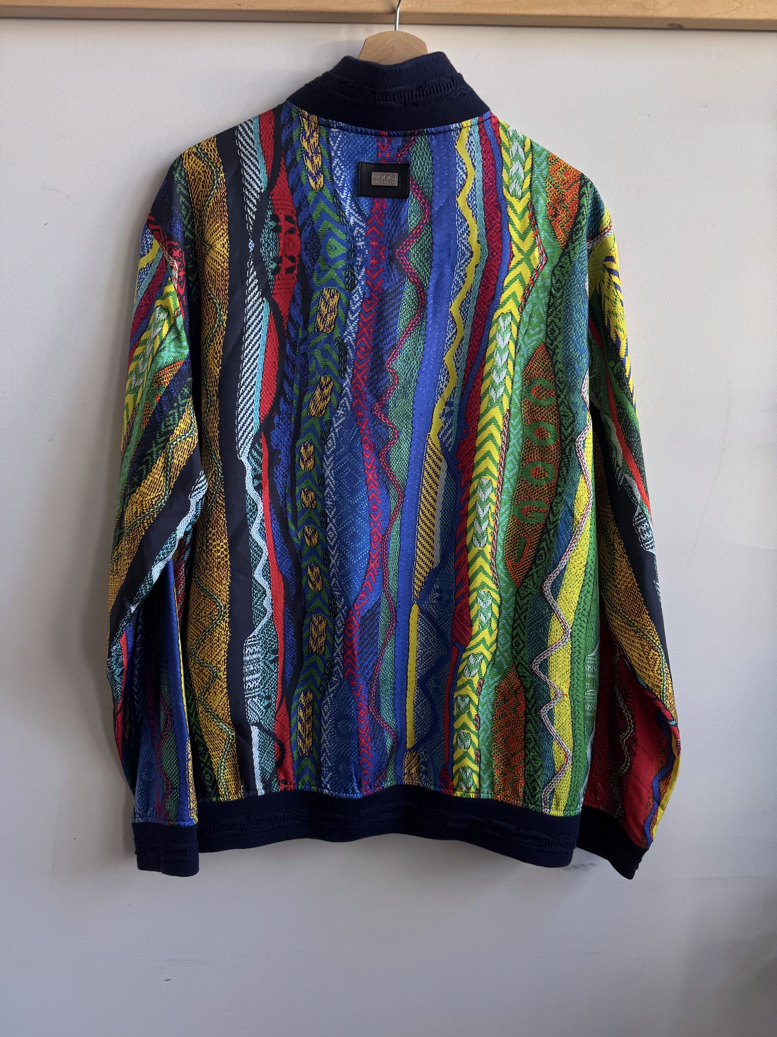 Coogi Coogi 3D Print Silk Jacket Size L Size US L / EU 52-54 / 3 - 2 Thumbnail