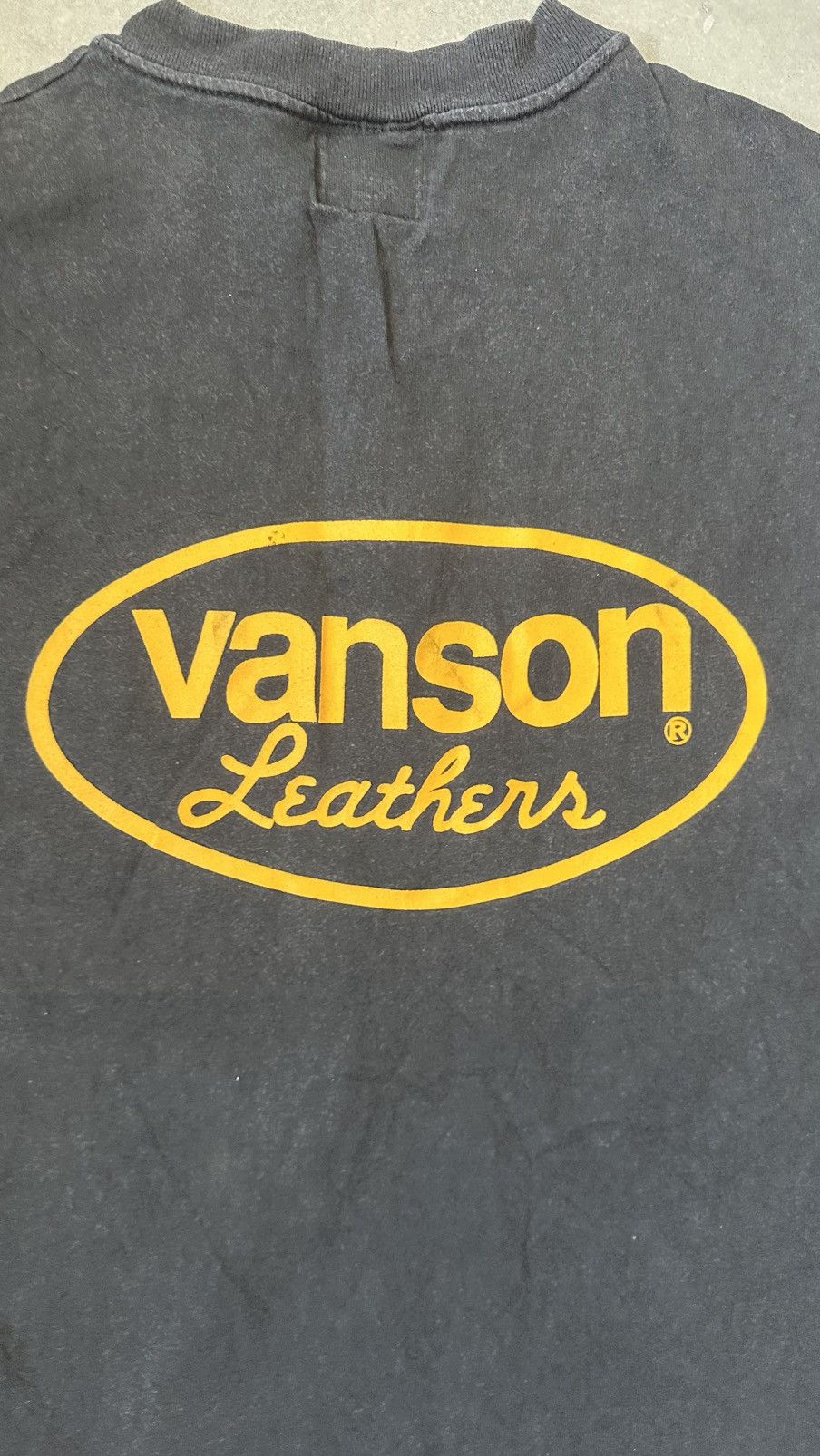 Vanson Leathers VINTAGE VANSON LEATHER TEE Size US M / EU 48-50 / 2 - 6 Thumbnail