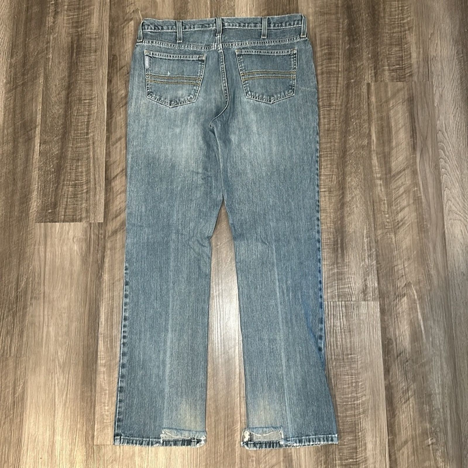 CINCH Cinch Silver Label Straight Leg Jeans - 35x33 Size US 35 - 3 Thumbnail