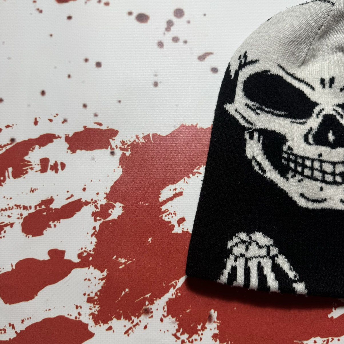 Japanese Brand × Vintage vintage hat big skeleton logo japanese brand Size ONE SIZE - 3 Thumbnail