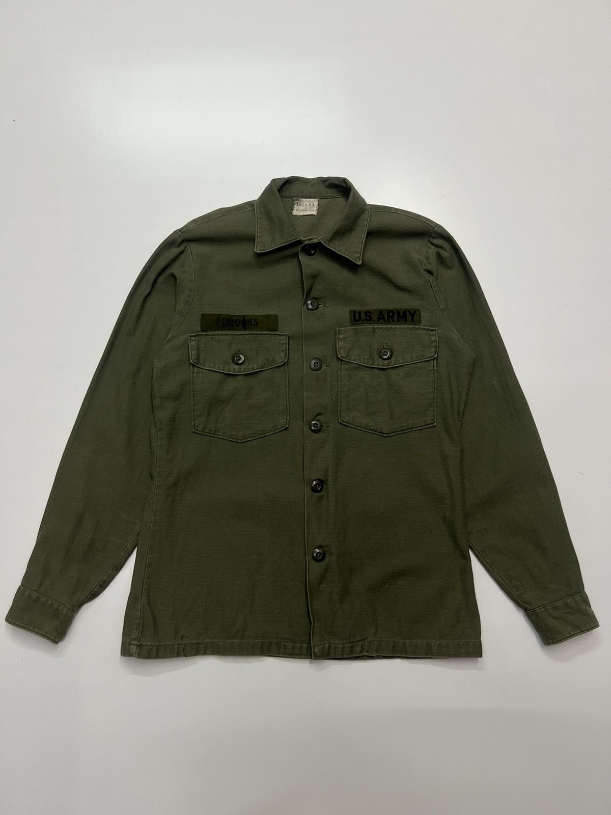Vintage VINTAGE US ARMY SHIRT Size US S / EU 44-46 / 1 - 2 Thumbnail