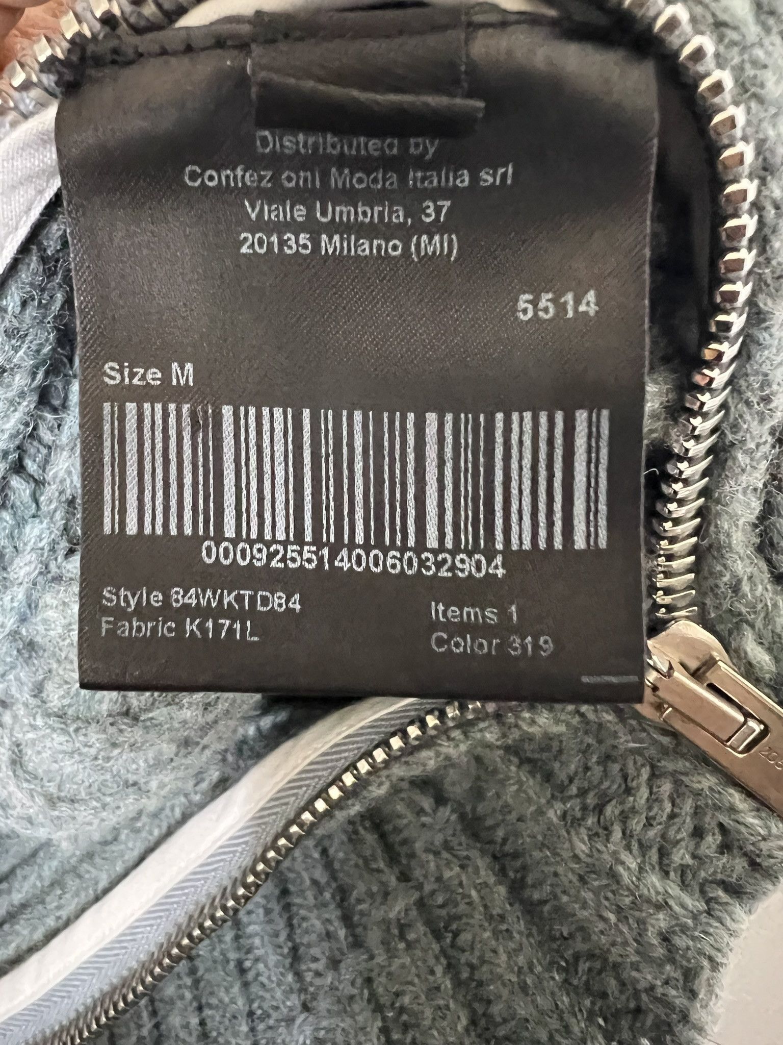 Calvin Klein 205W39NYC CK205W39NYC Green Zipper Sweater sz M Size US M / EU 48-50 / 2 - 7 Thumbnail
