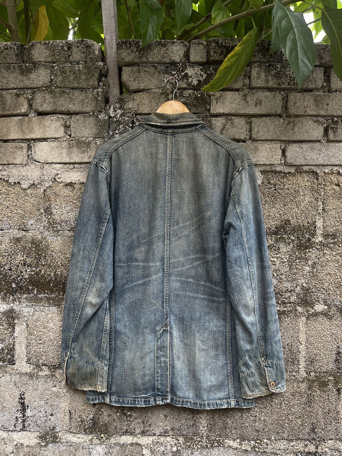 Levi's Vintage Levi’s Japan Denim Chore Sack Jacket Size US L / EU 52-54 / 3 - 2 Thumbnail