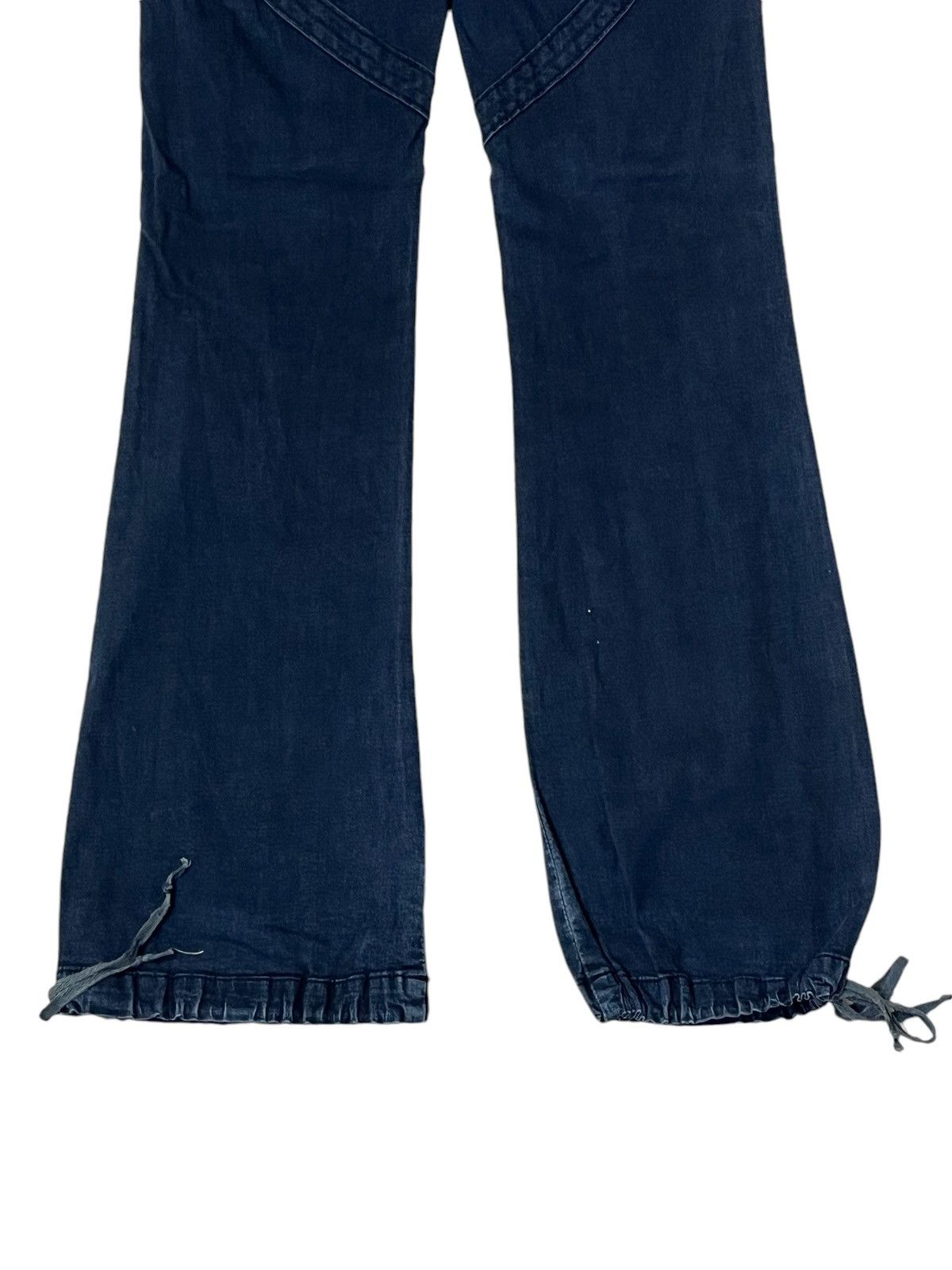 Guess SICK🔥GUESS PUNK GOTHIC BONDAGE MULTIPOCKET STRETCH JEANS Size US 28 / EU 44 - 5 Thumbnail