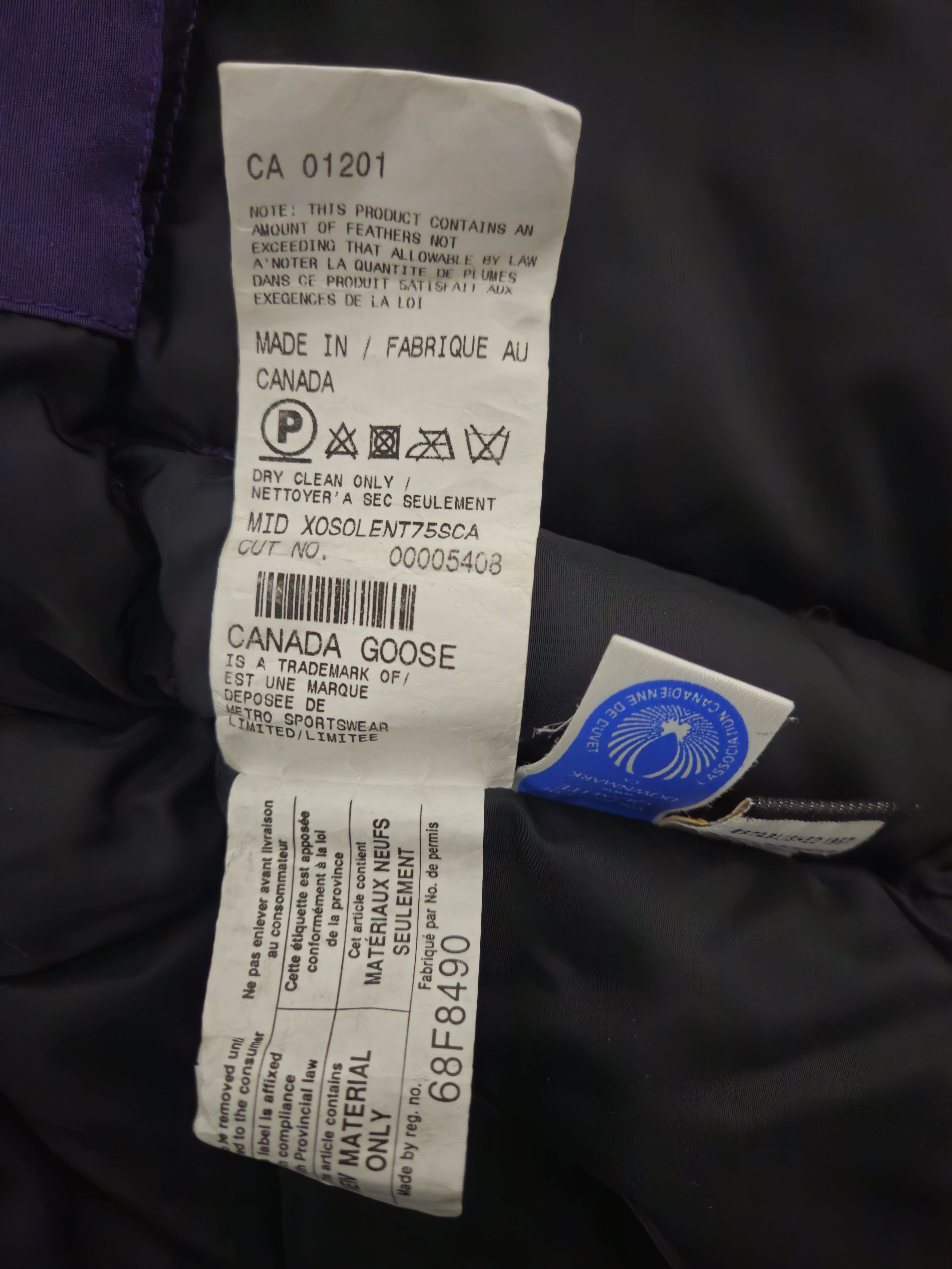 Canada Goose Authentic Vintage Canada Goose Down Fill Puffer Vest Size US M / EU 48-50 / 2 - 5 Thumbnail
