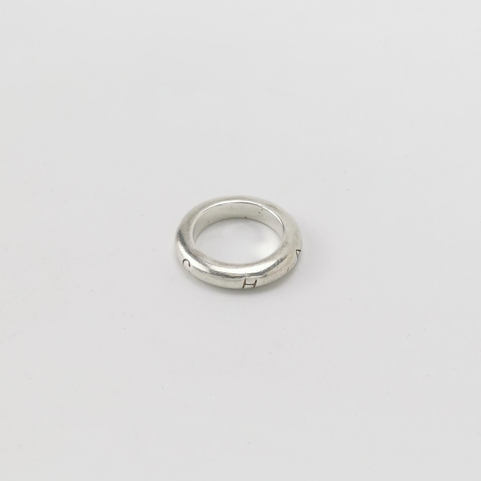 Chanel Chanel S925 Letter Logo Ring Size 15 -z2505 Size ONE SIZE - 2 Thumbnail
