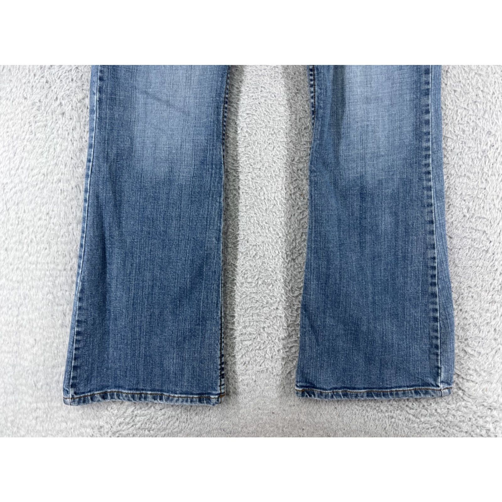 Vintage US Polo Assn Women's Jeans 15 Bootcut Blue Denim Cotton Mid Rise Classic Size 32 Girl Size 36" / US 14 / IT 50 - 5 Thumbnail