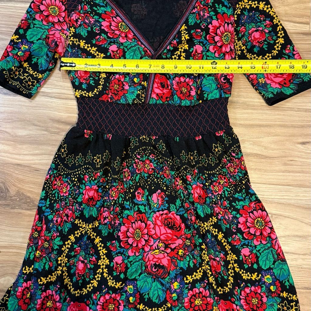 Free People Free People Women’s Small Floral Boho Dress Size S / US 4 / IT 40 - 6 Thumbnail