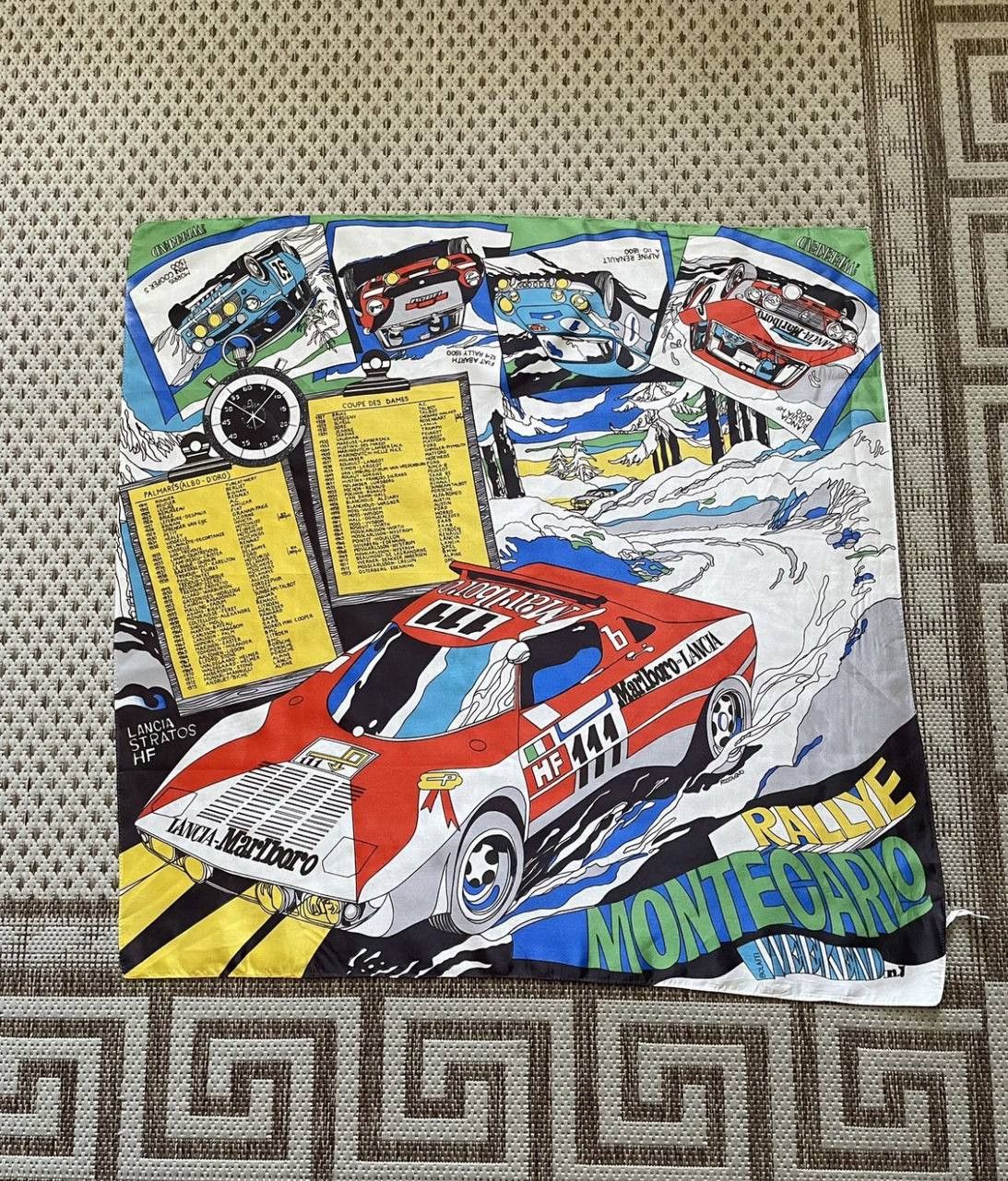 Marlboro × Vintage VERY RARE VINTAGE RACING MARLBORO SCARF(not silk) Size ONE SIZE - 7 Thumbnail