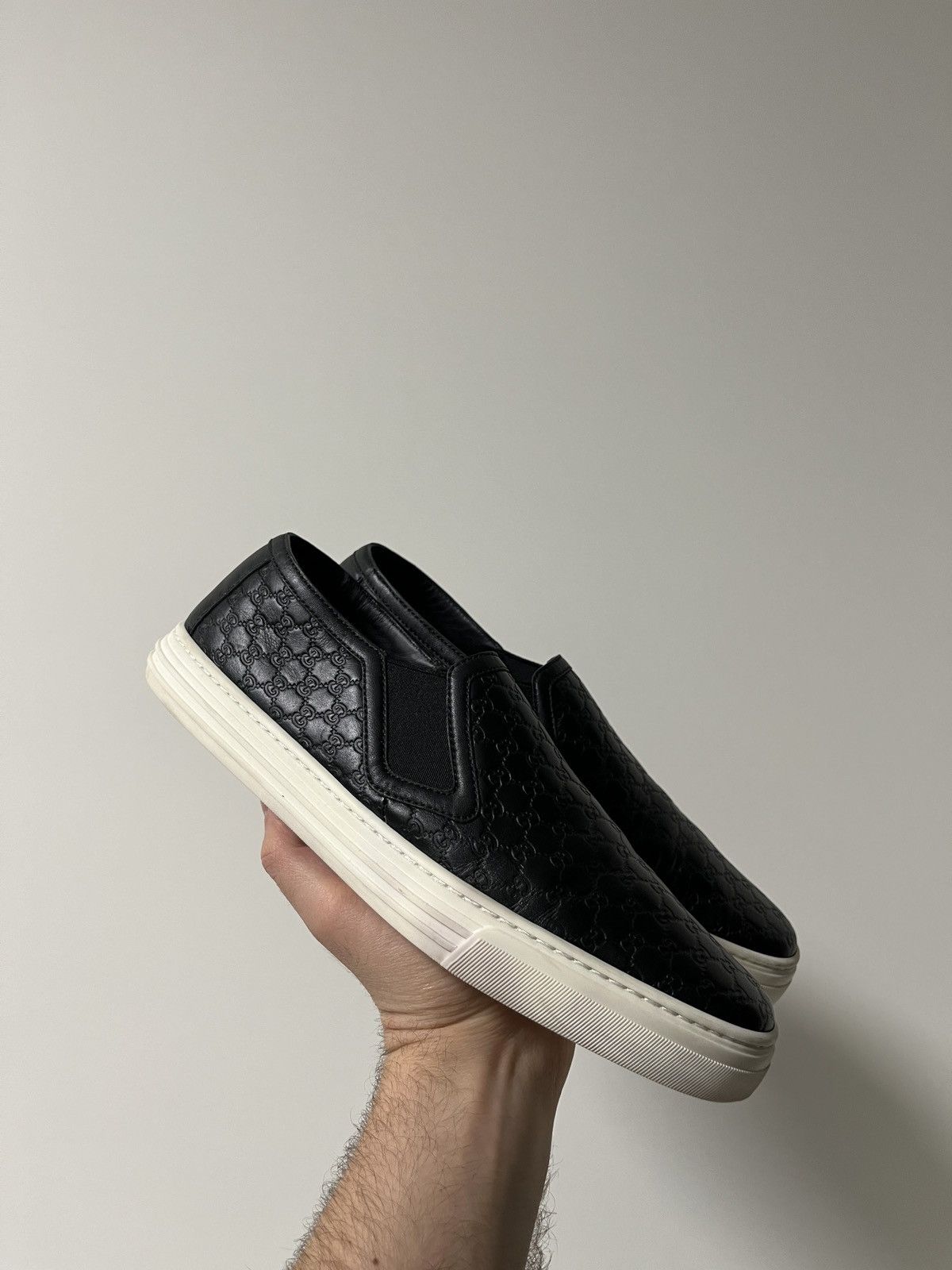Gucci Gucci Microguccissima Monogram Leather Slip On Size US 7 / IT 37 - 20 Thumbnail