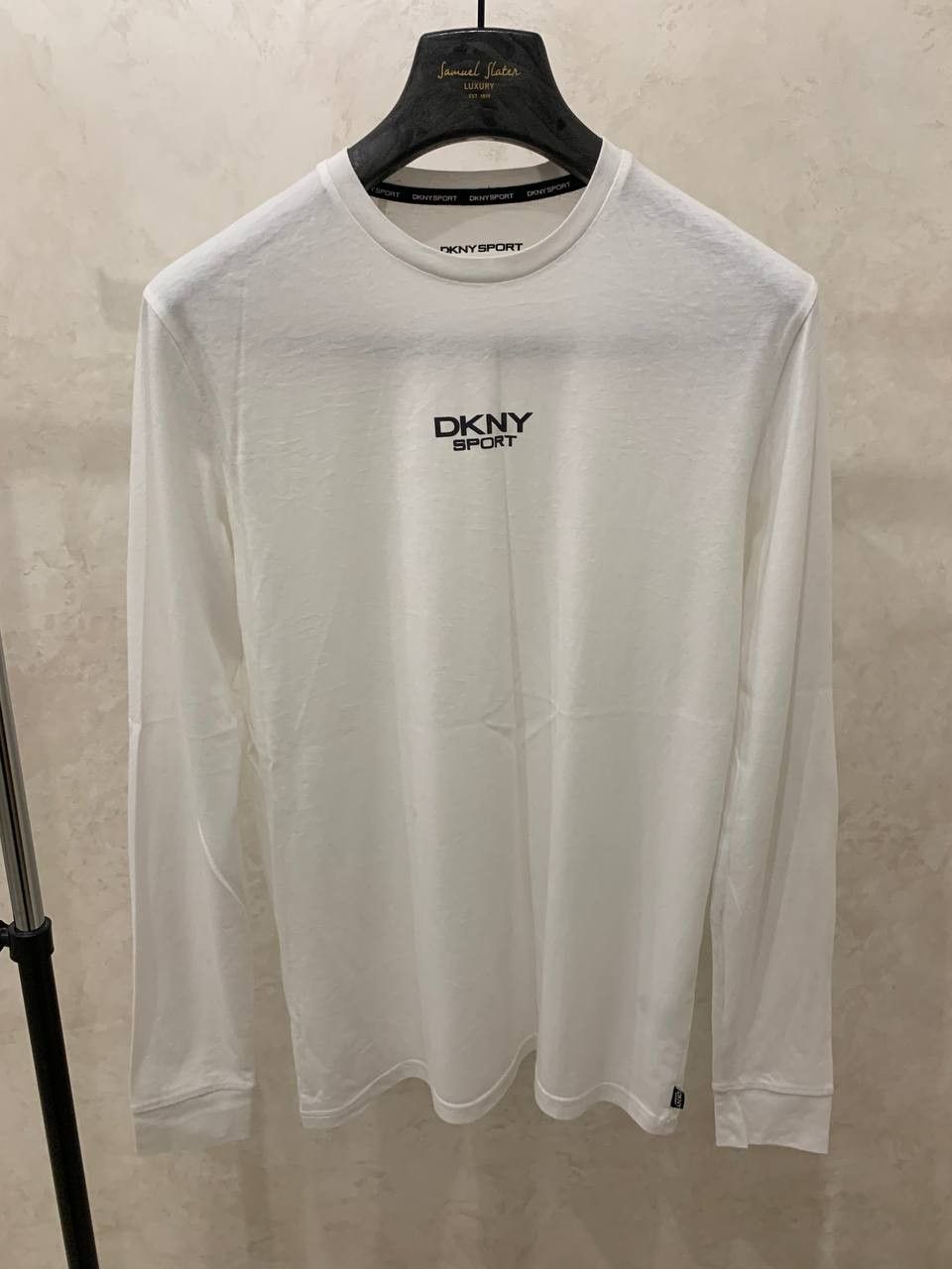 DKNY DKNY SPORT long sleeve white men's sweatshirt Size US M / EU 48-50 / 2 - 1 Thumbnail
