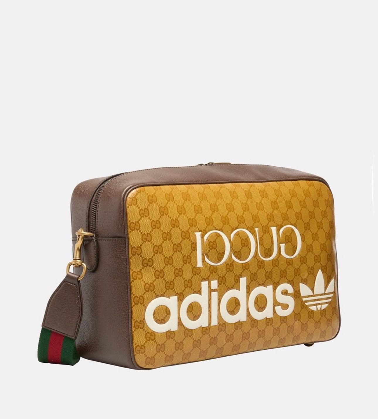 Adidas × Gucci Adidas x Gucci leather shoulder bag | Grailed