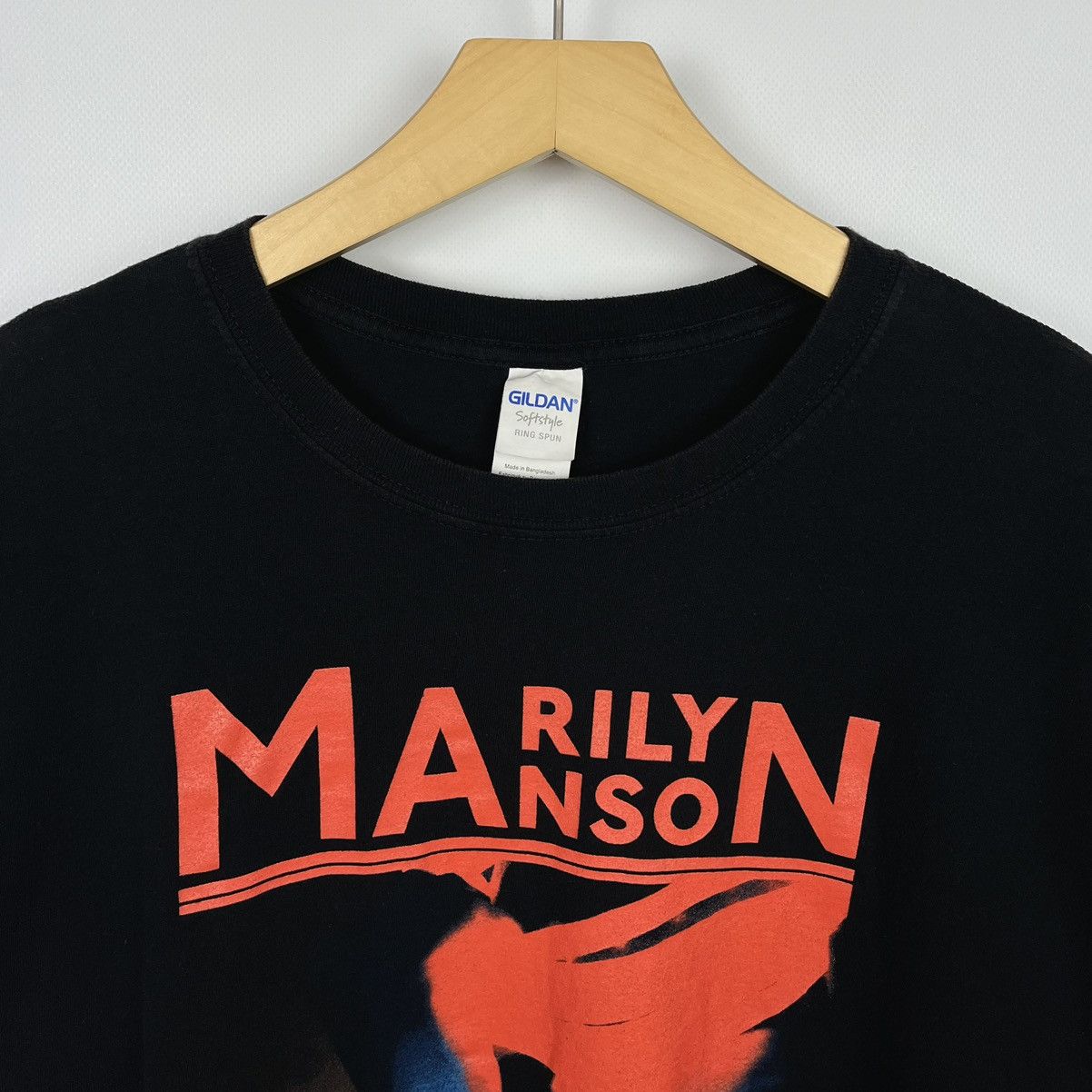 Band Tees Vintage Marilyn Manson Rock Band T Shirt 90’s Size US XL / EU 56 / 4 - 6 Thumbnail