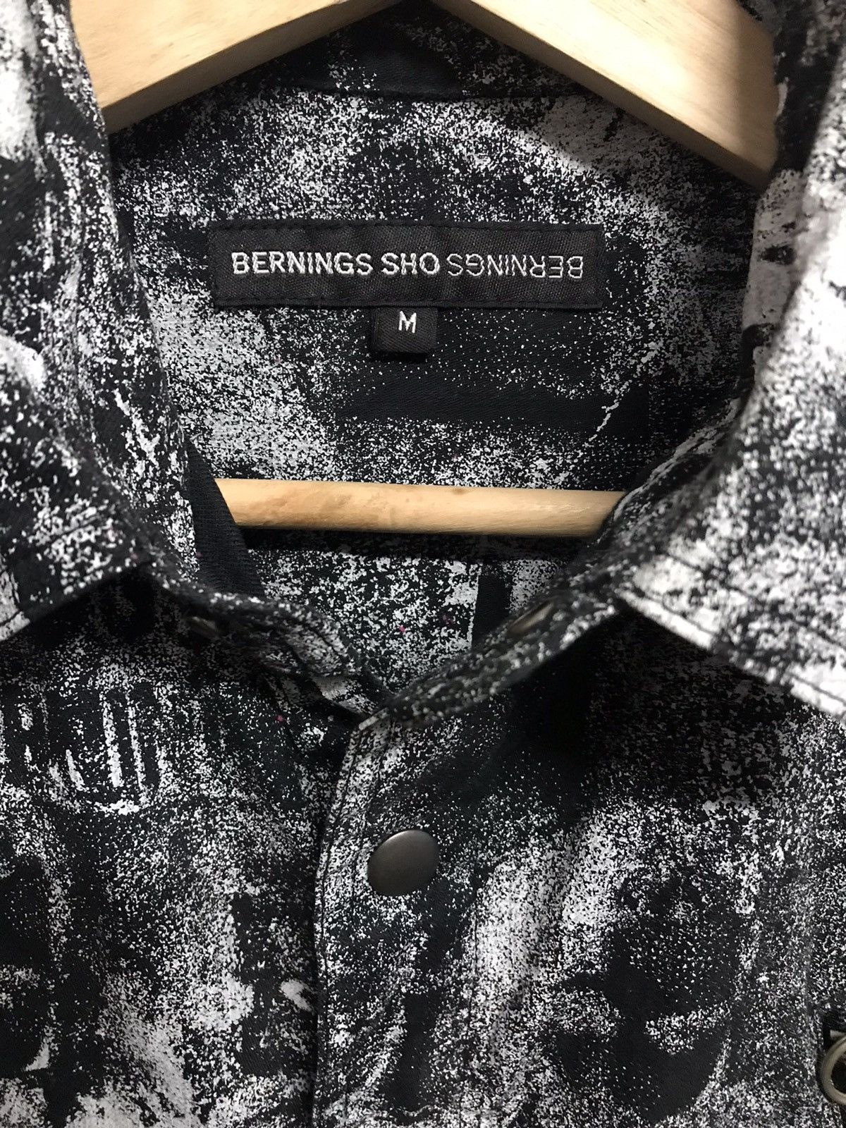 Vintage 🔥GRAILED🔥OG Bernings-Sho🇯🇵 Edition "Kamakura" Rayon B/D Shirt Size US M / EU 48-50 / 2 - 7 Thumbnail