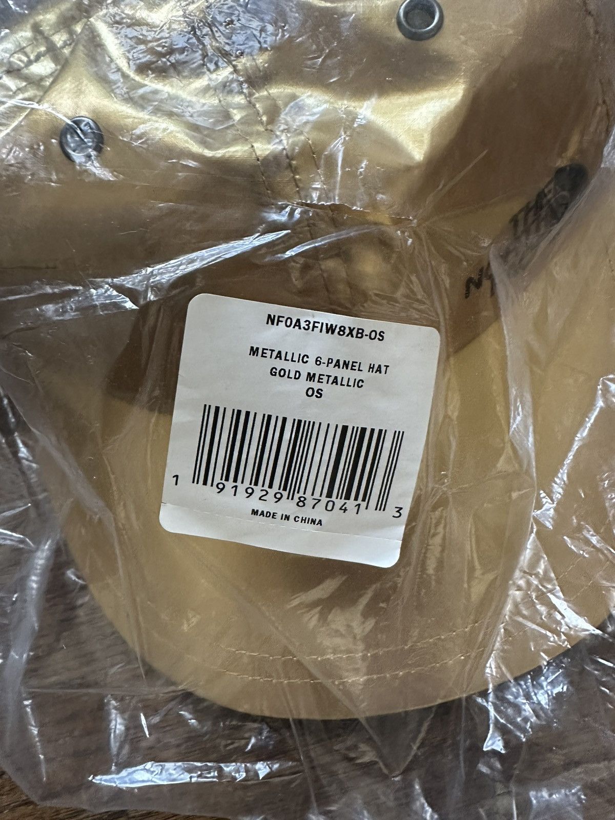 Supreme × The North Face Supreme x TNF The North Face Metallic 6 Panel Hat SS18 Size ONE SIZE - 2 Thumbnail