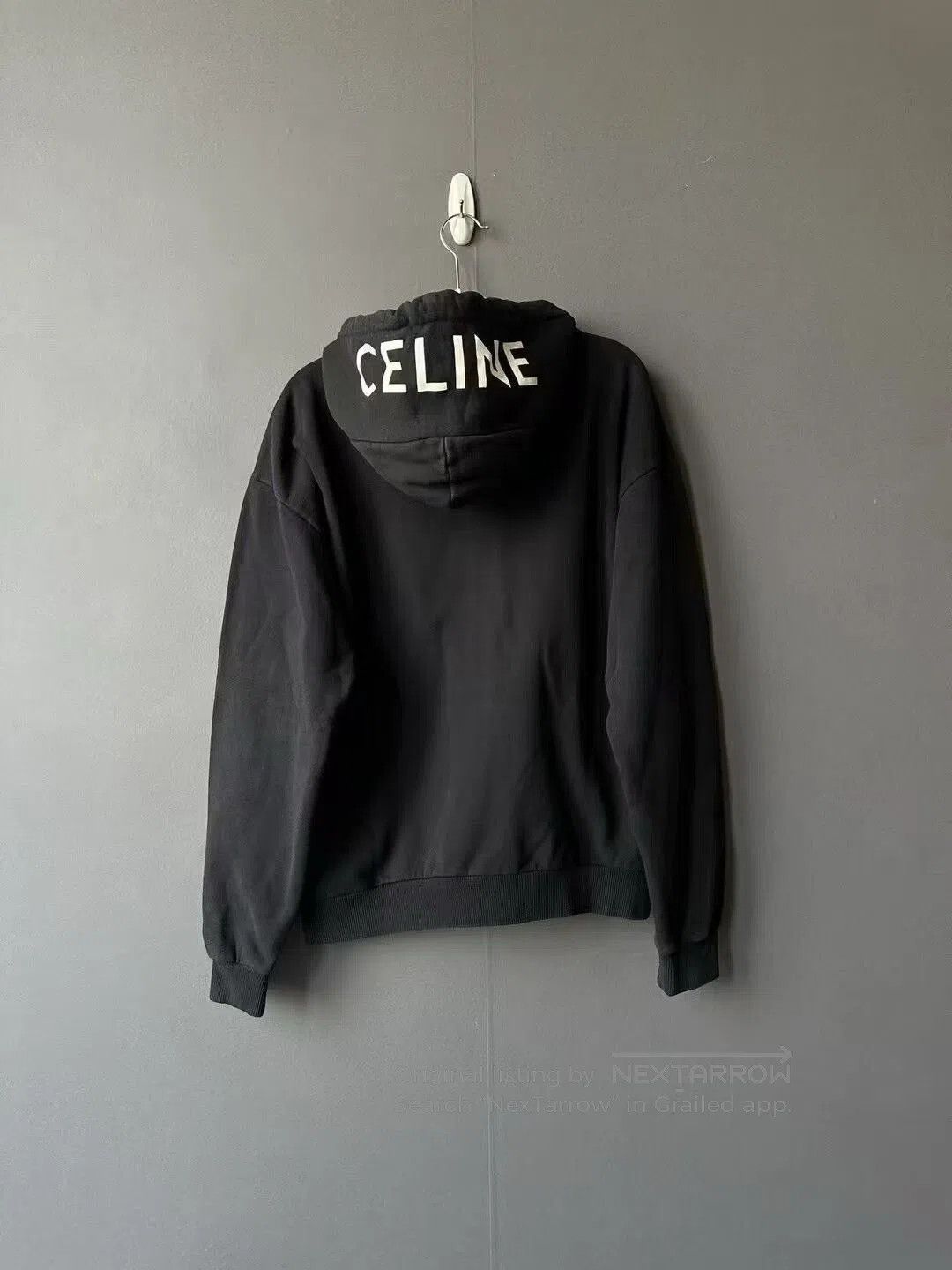 Celine Celine Logo Zip Hoodie. Size S / US 4 / IT 40 - 2 Thumbnail