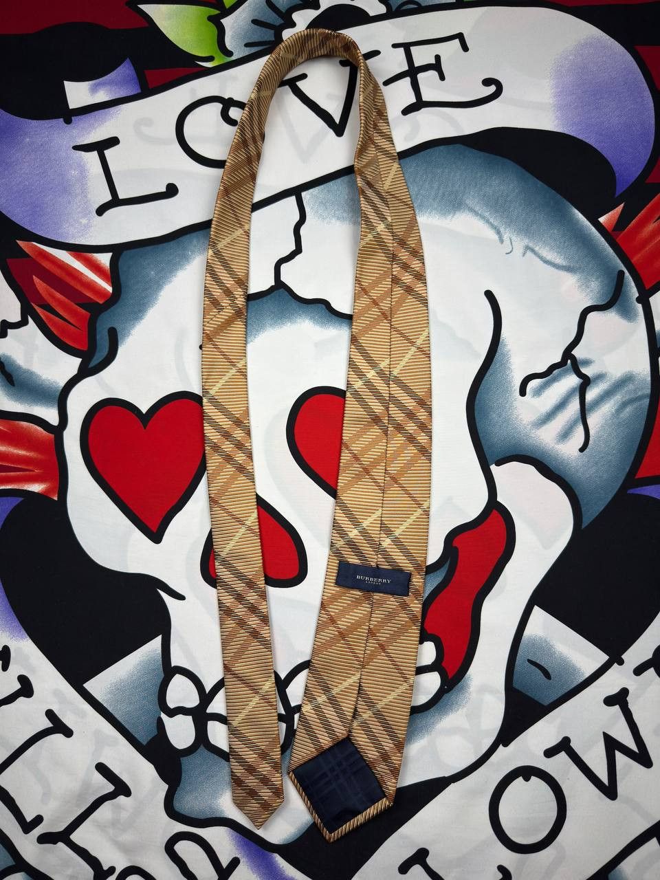 Burberry Burberry Vintage Nova Check Luxury Tie Size ONE SIZE - 2 Thumbnail