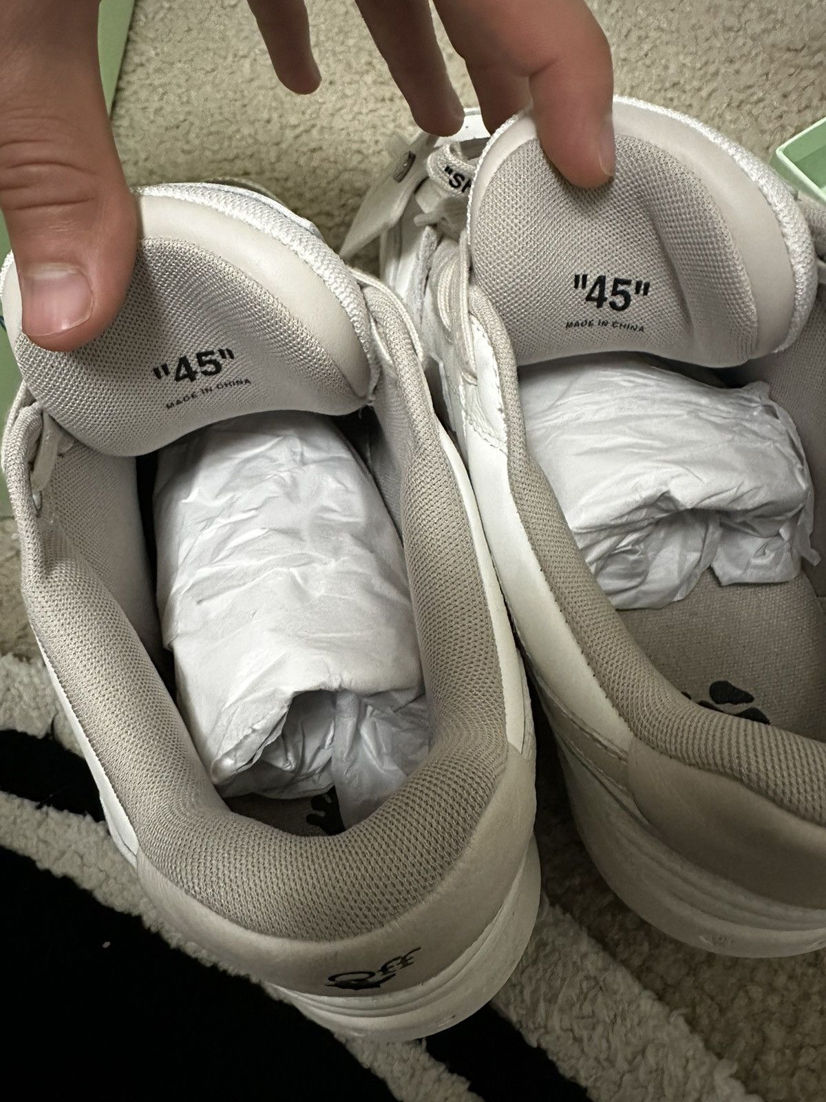 Off-White Off White ‘Out of Office’ sneakers Size US 12 / EU 45 - 12 Thumbnail