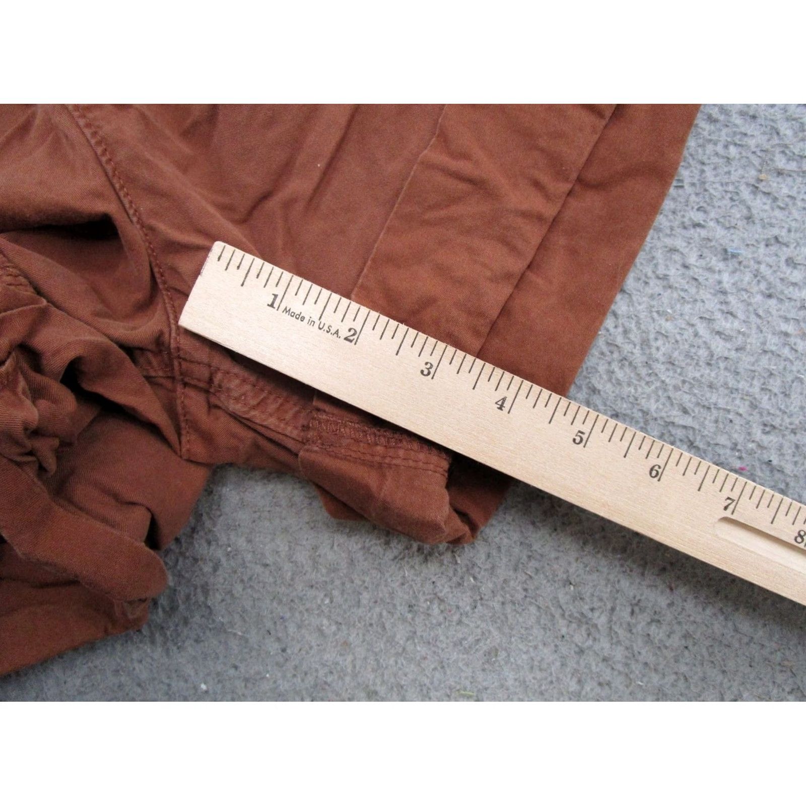 Abercrombie & Fitch Abercrombie & Fitch Paperbag Shorts Elastic Waist Drawstring Brown Size S Women Beach Casual Kansas Size 28" / US 6 / IT 42 - 6 Thumbnail
