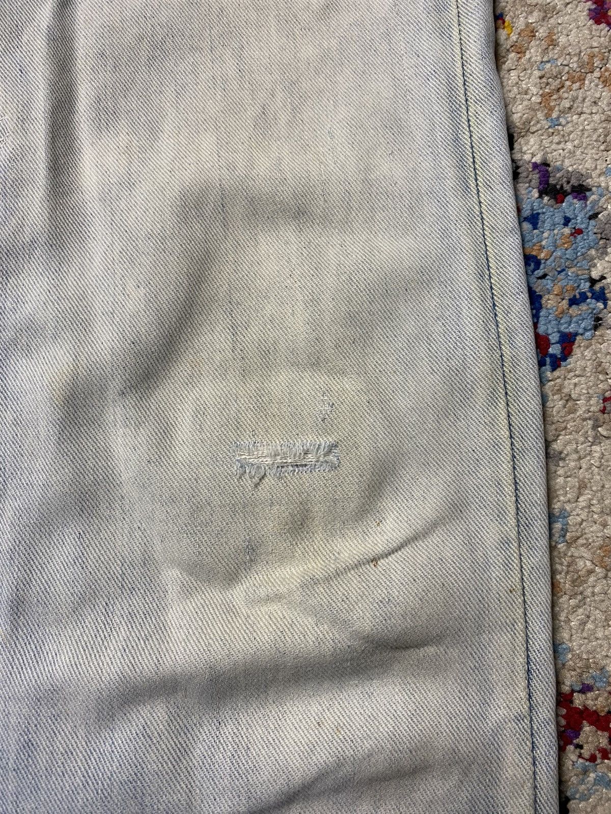 Lee × Vintage Vintage Lee MR Slim Straight Rindem Was Jeans W28 Size US 28 / EU 44 - 14 Thumbnail