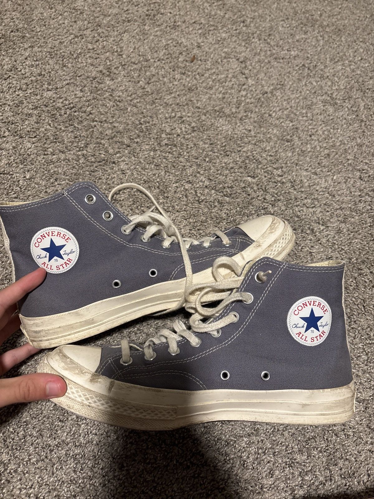 Comme des Garcons PLAY × Converse Converse x comme des garcons Size US 10.5 / EU 43-44 - 2 Thumbnail