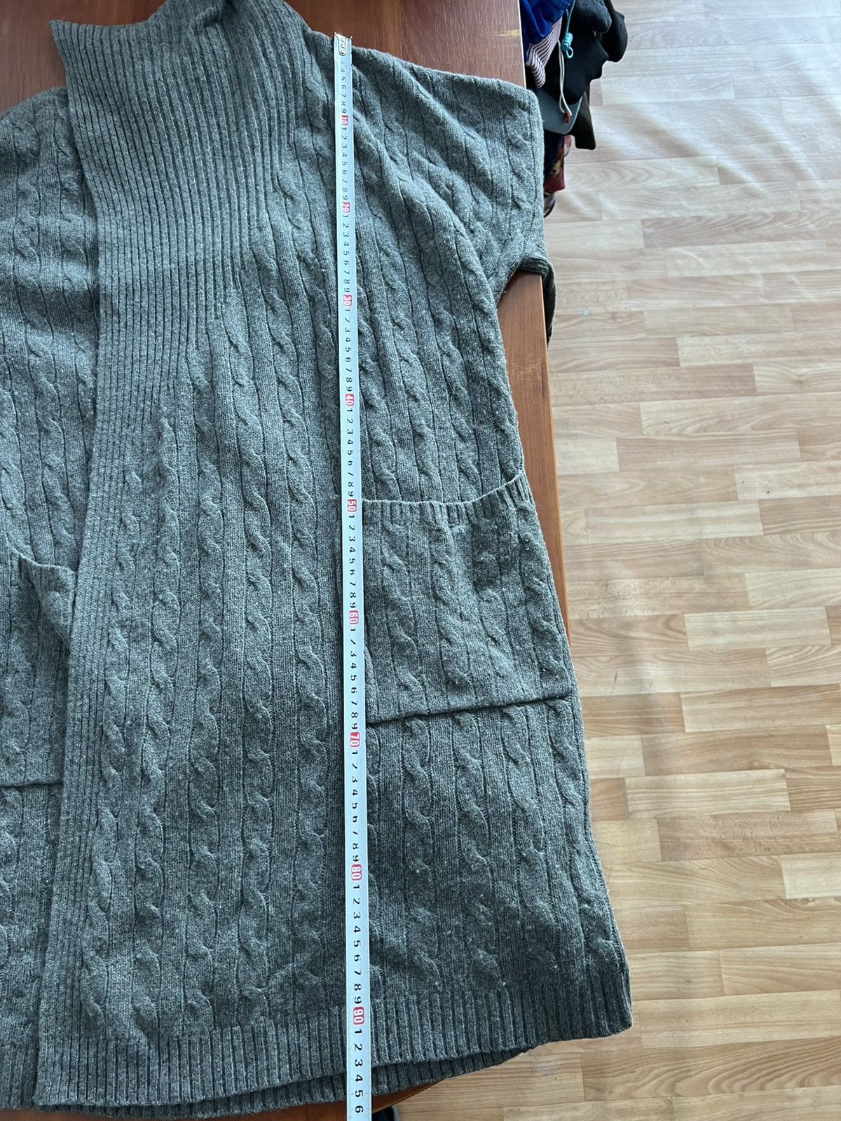 Polo Ralph Lauren POLO RALPH LAUREN WOOL/CASHMERE KNIT CABLE CARDIGAN LUX XL Size XL / US 12-14 / IT 48-50 - 14 Thumbnail