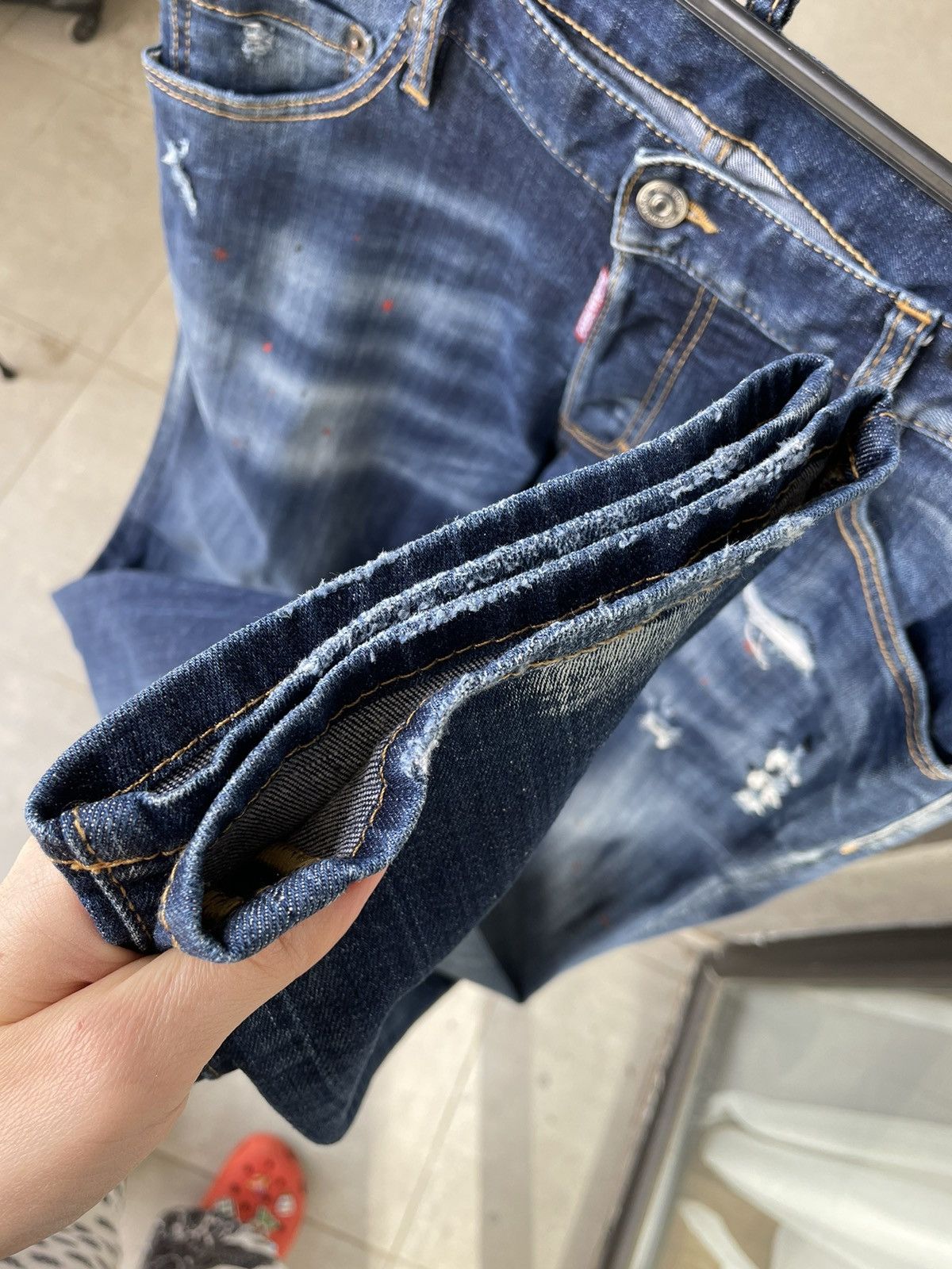 Dsquared2 Dsquared 2 men’s distressed denim jeans Size US 36 / EU 52 - 8 Thumbnail