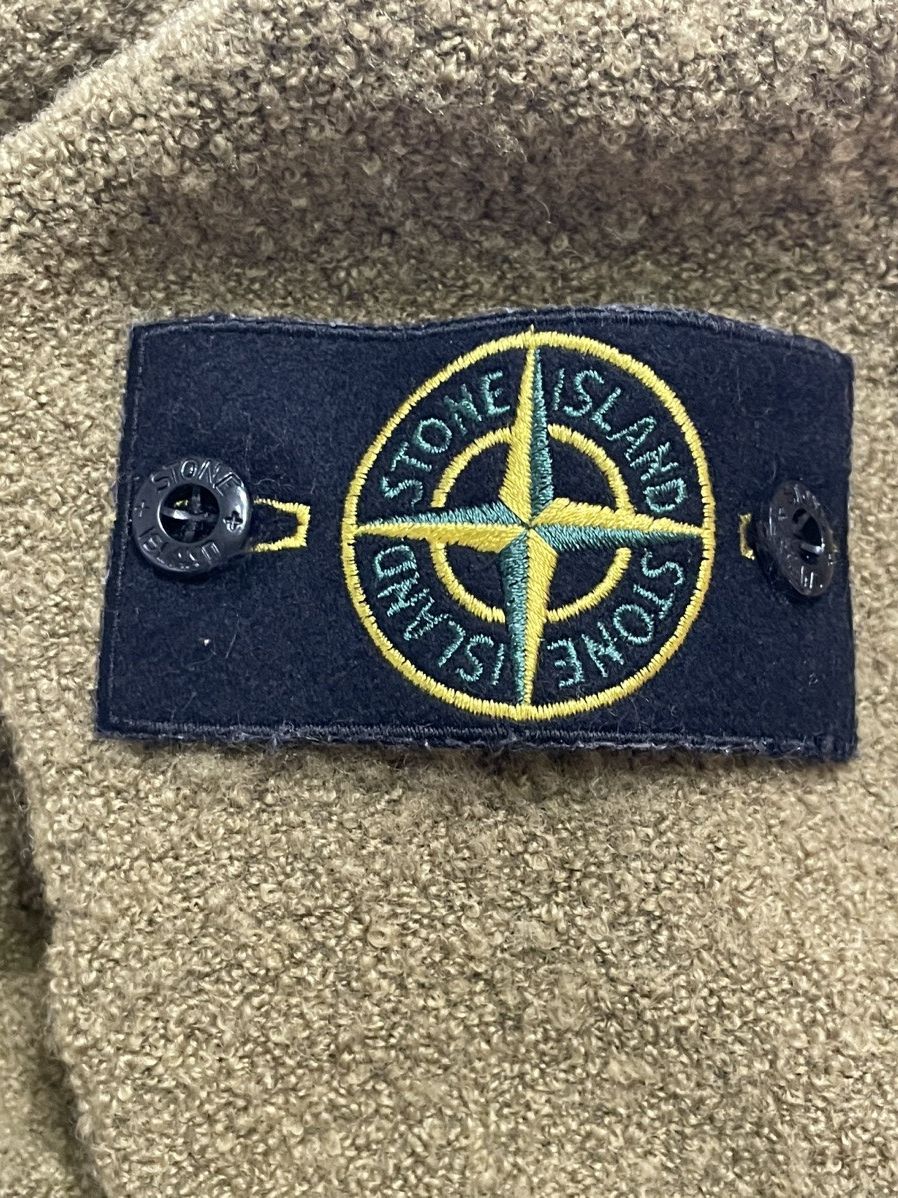 Supreme Supreme Stone Island Boucle Cardigan Olive Size US M / EU 48-50 / 2 - 4 Thumbnail