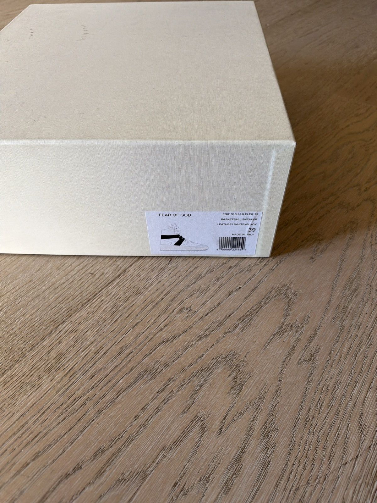 Fear of God $1095 Fear of god BASKETBALL Sneaker WHITE NIB 39 Size US 6 / EU 39 - 5 Thumbnail