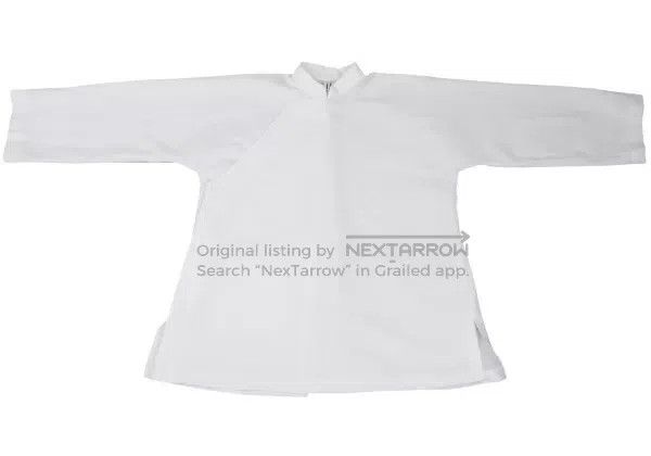 Comme des Garcons Comme des Garcons White vintage Chinese top Size XS / US 0-2 / IT 36-38 - 2 Thumbnail