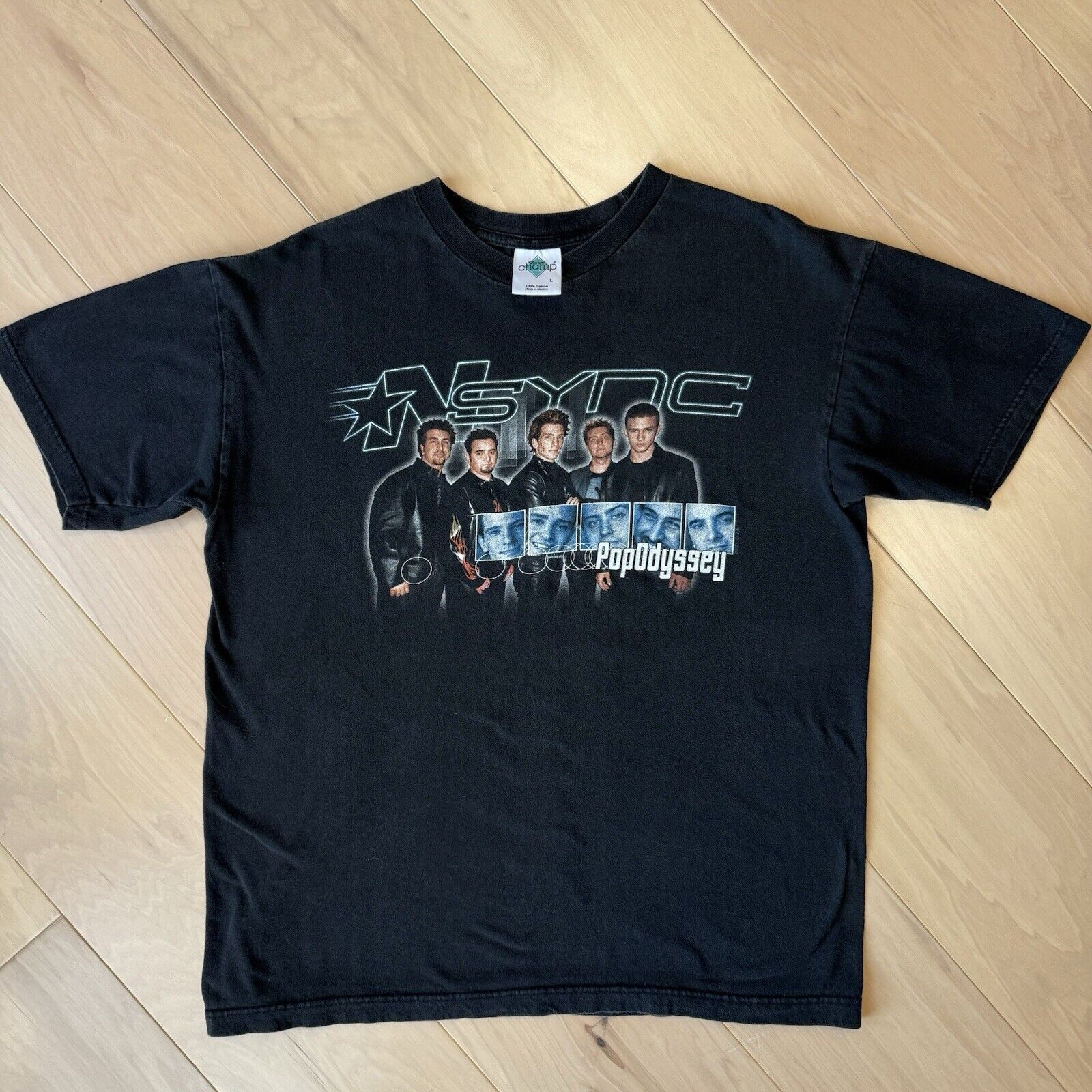 Band Tees × Vintage Vintage Nsync Pop Odyssey Shirt Large Black Y2K Music Tour Size US L / EU 52-54 / 3 - 2 Thumbnail