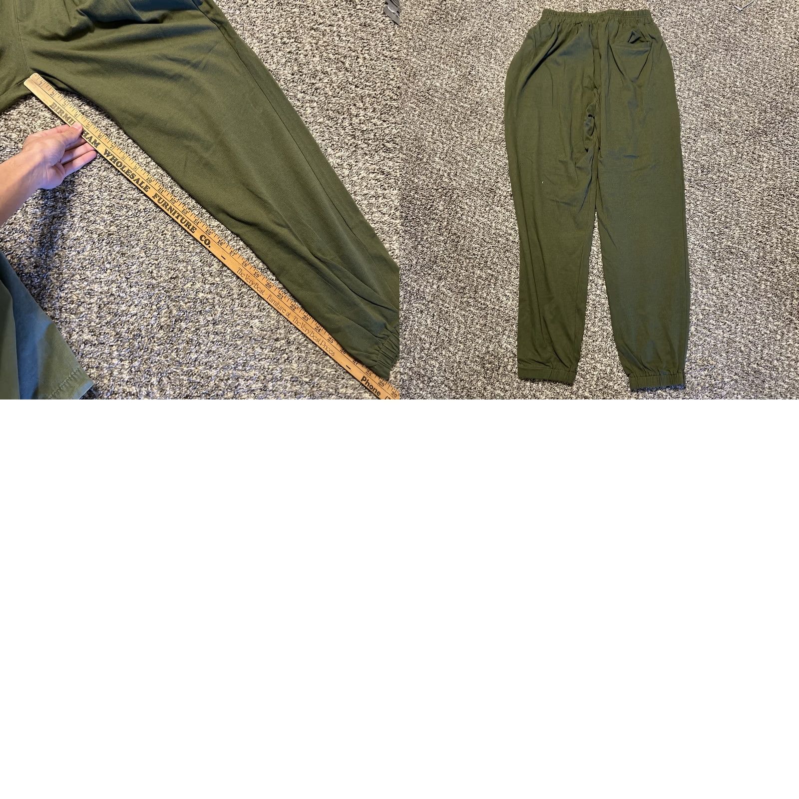 Vintage VINTAGE Exhaust Sweatpants Mens M 90s Green Joggers Hoodie Size US 31 - 8 Thumbnail