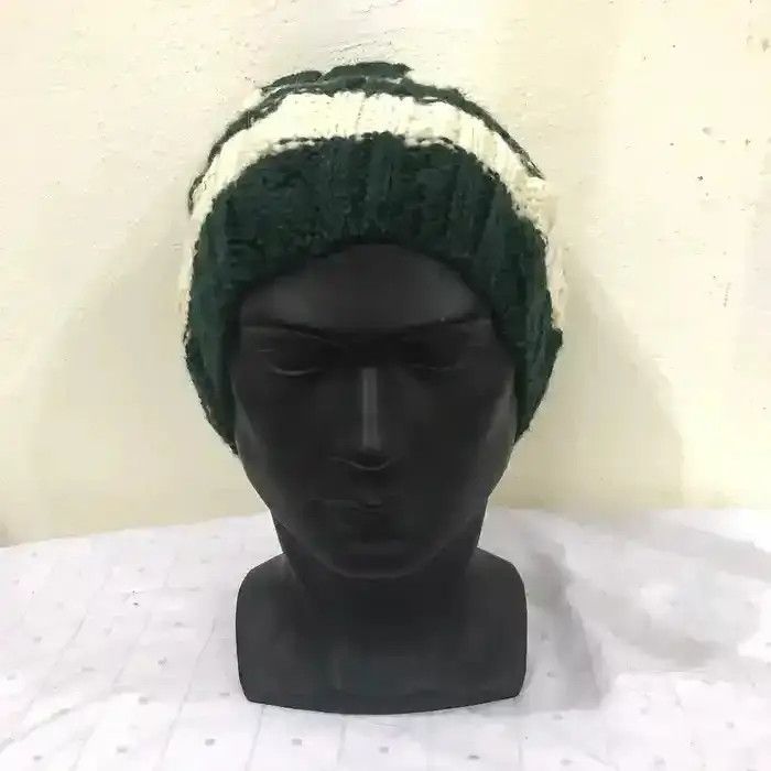 Highland 2000 × Vintage Highland 2000 Stripe Design Beanie Hat Size ONE SIZE - 3 Thumbnail