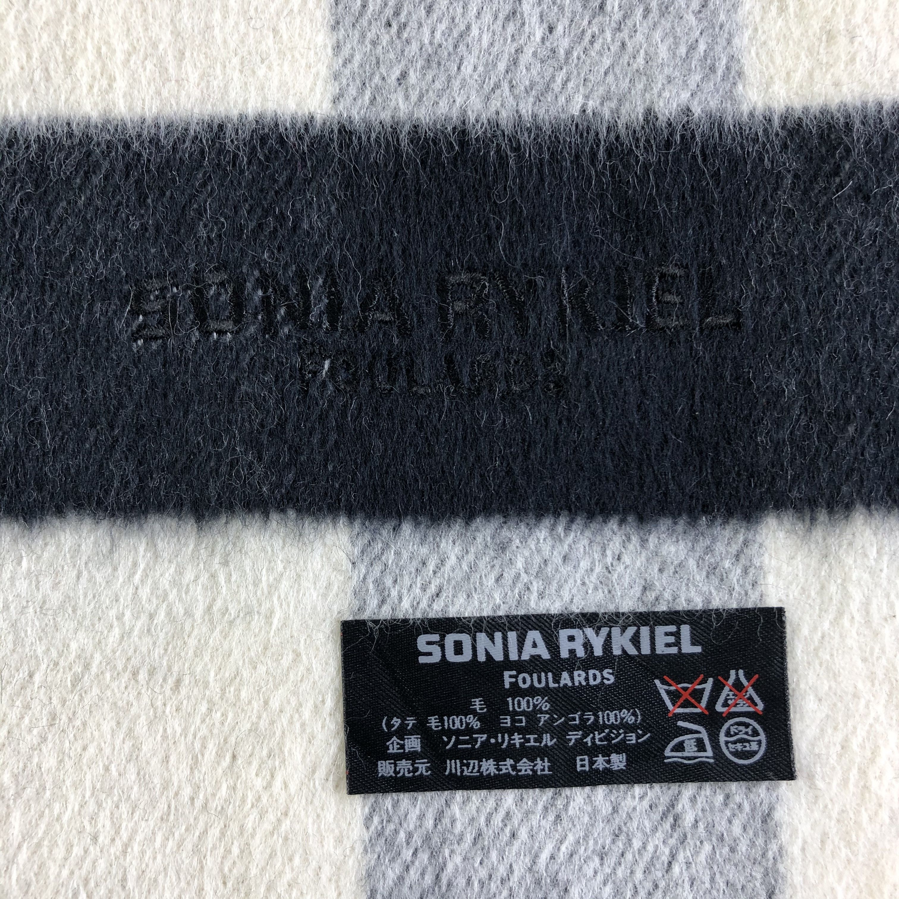 Sonia Rykiel Sonia Rykiel Cashmere Scarf / Muffler / Neckwear P097 Size ONE SIZE - 5 Thumbnail