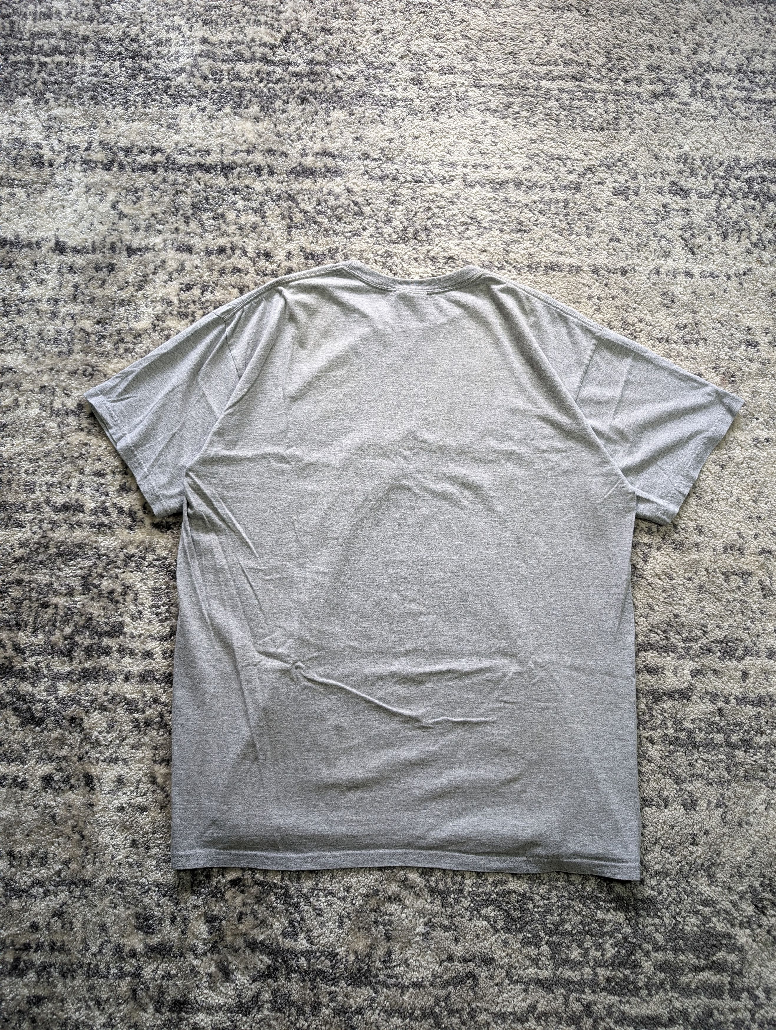 Nike × Vintage Harvard USA 90s Nike Team White Tag Central Swoosh t-shirt Size US XL / EU 56 / 4 - 7 Thumbnail
