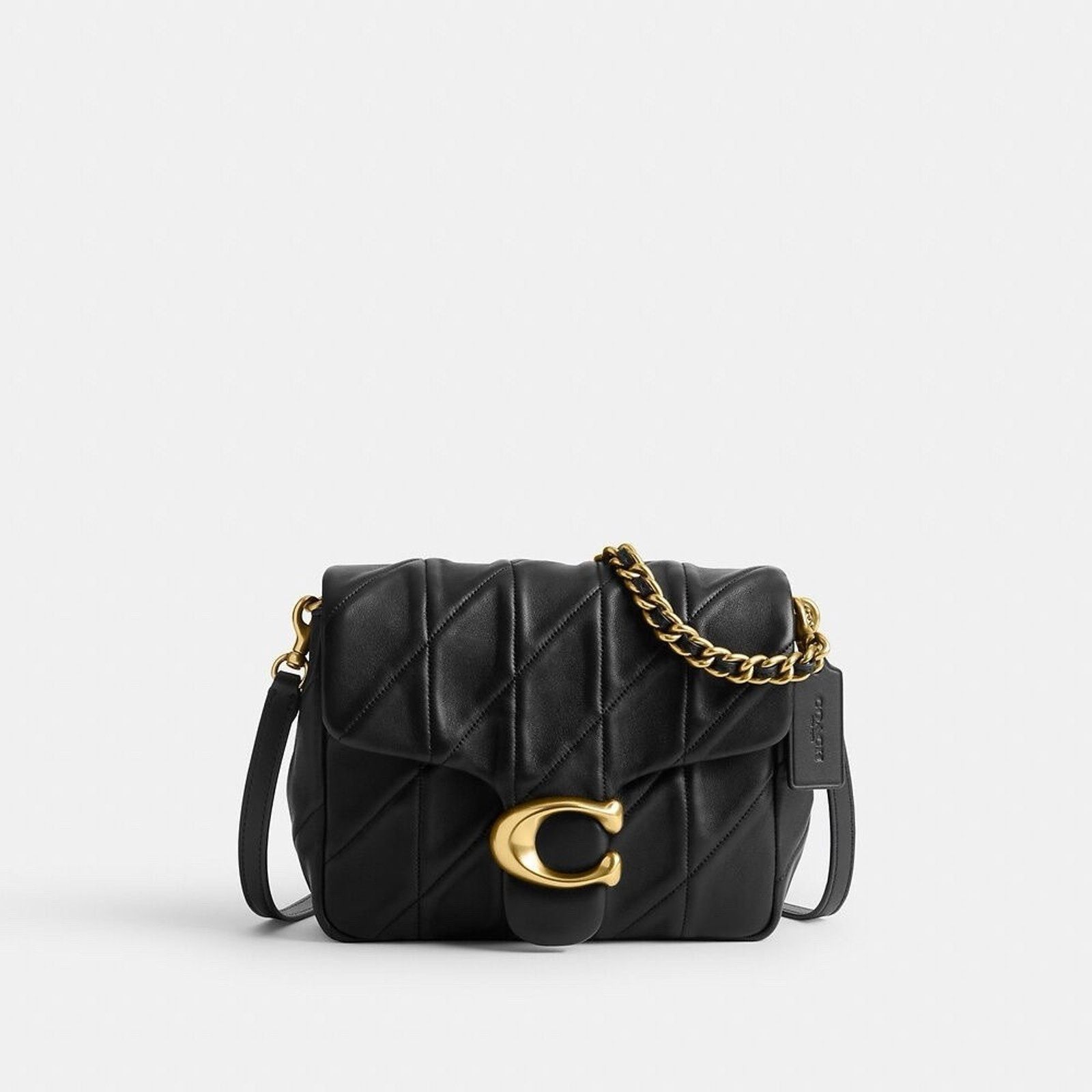 Coach NWT COACH Times Square Tabby Shoulder Bag CW629 Black Size ONE SIZE - 6 Thumbnail