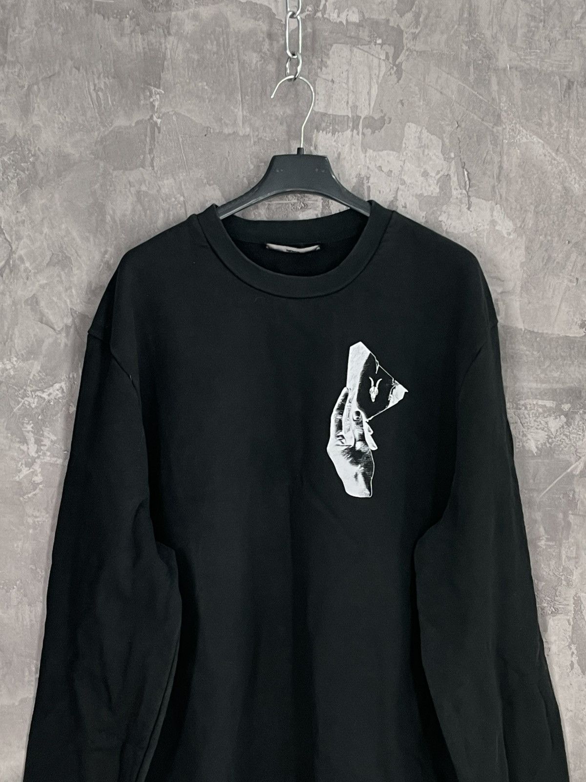 Allsaints Allsaints Vintage Small Logo Crew Neck Sweatshirt Size M Size US M / EU 48-50 / 2 - 2 Thumbnail