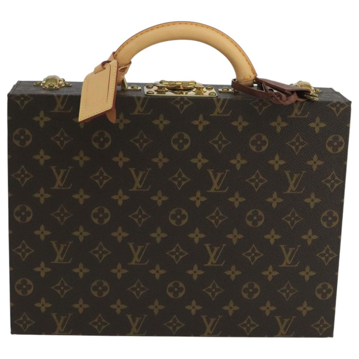 Louis Vuitton Jewelry Case Brown Canvas Travel Bag (Pre-Owned) Size ONE SIZE - 1 Thumbnail