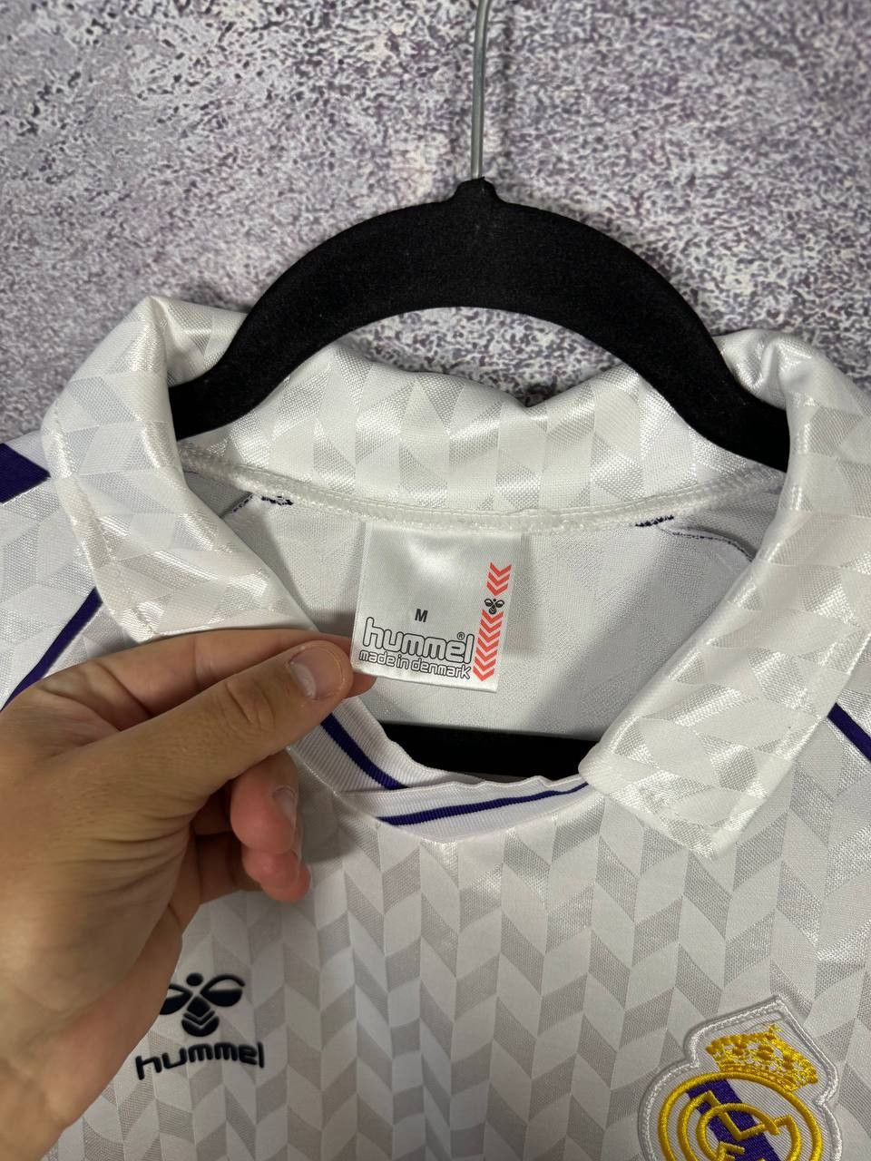 Other RETRO 80's Local Real Madrid 1986/87 Fan Soccer Jersey Size US M / EU 48-50 / 2 - 10 Thumbnail