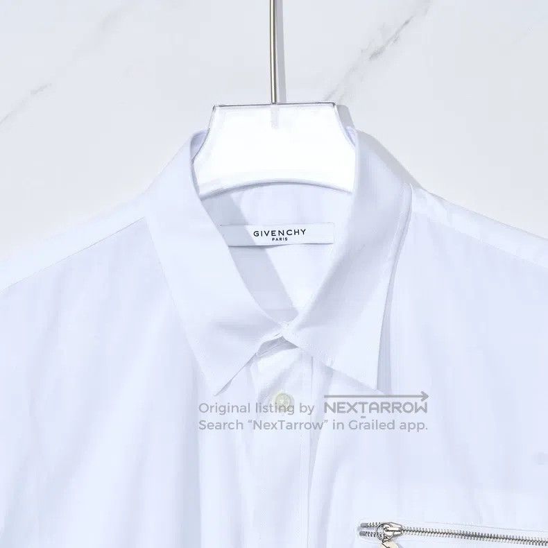 Givenchy Givenchy Men's Zip Pocket Shirt Size US XL / EU 56 / 4 - 2 Thumbnail