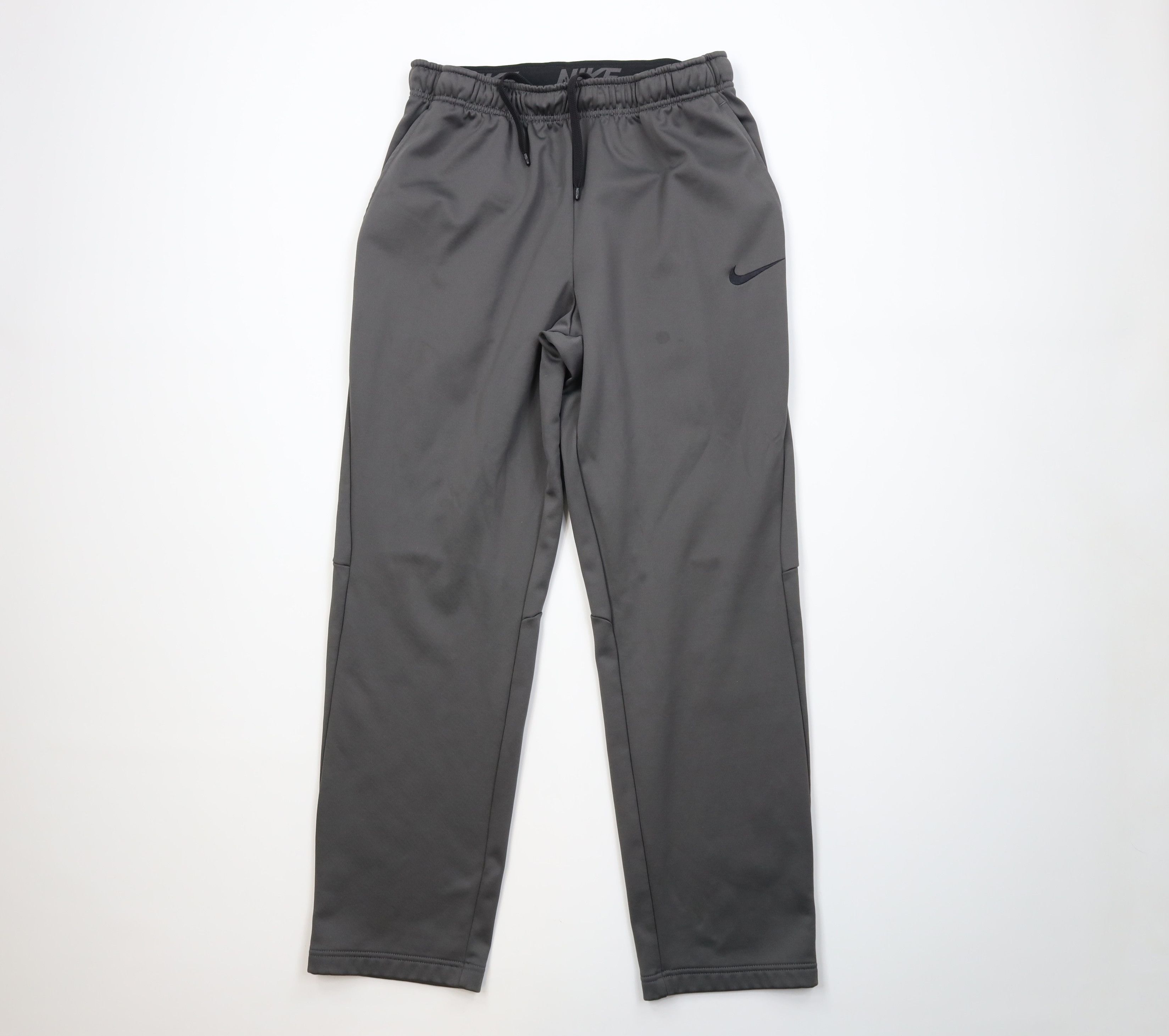 Nike Vintage Y2K Nike Mini Swoosh Fleece Lined Sweatpants Gray Size US 38 / EU 54 - 1 Thumbnail