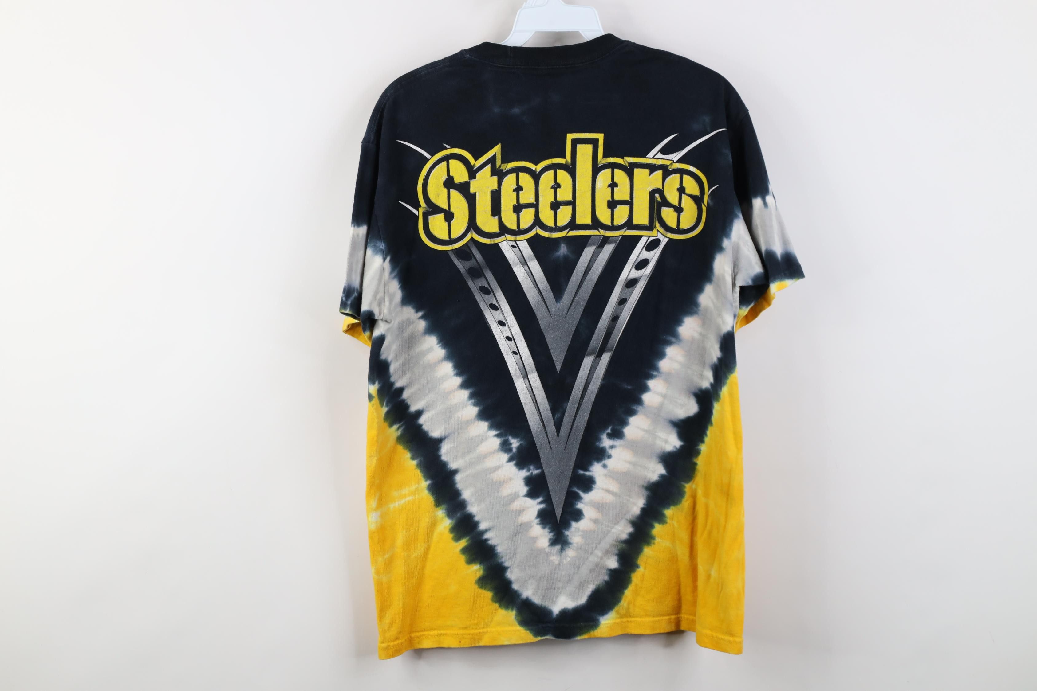 Majestic Vintage Y2K Majestic Pittsburgh Steelers Football T-Shirt Size US M / EU 48-50 / 2 - 9 Thumbnail