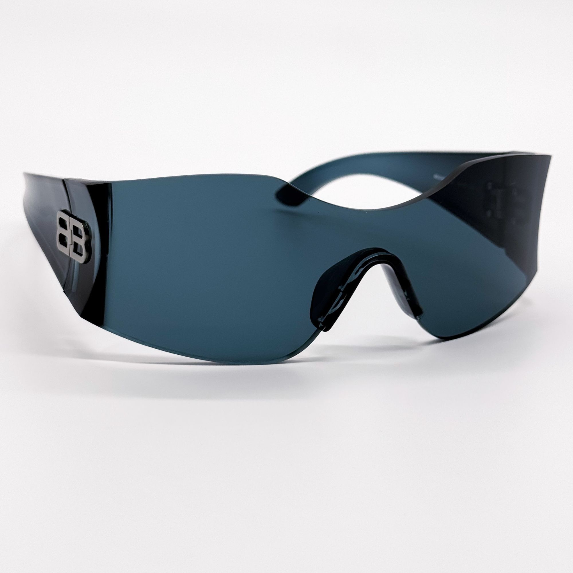 Balenciaga NEW BALENCIAGA BB0292S 003 SUNGLASSES BLUE UNISEX GEOMETRIC Size ONE SIZE - 4 Thumbnail