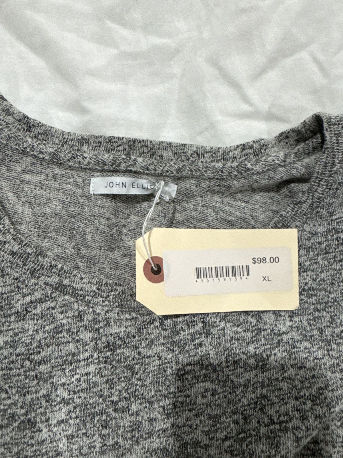 John Elliott John Elliot Grey Tshirt Size US XL / EU 56 / 4 - 3 Thumbnail
