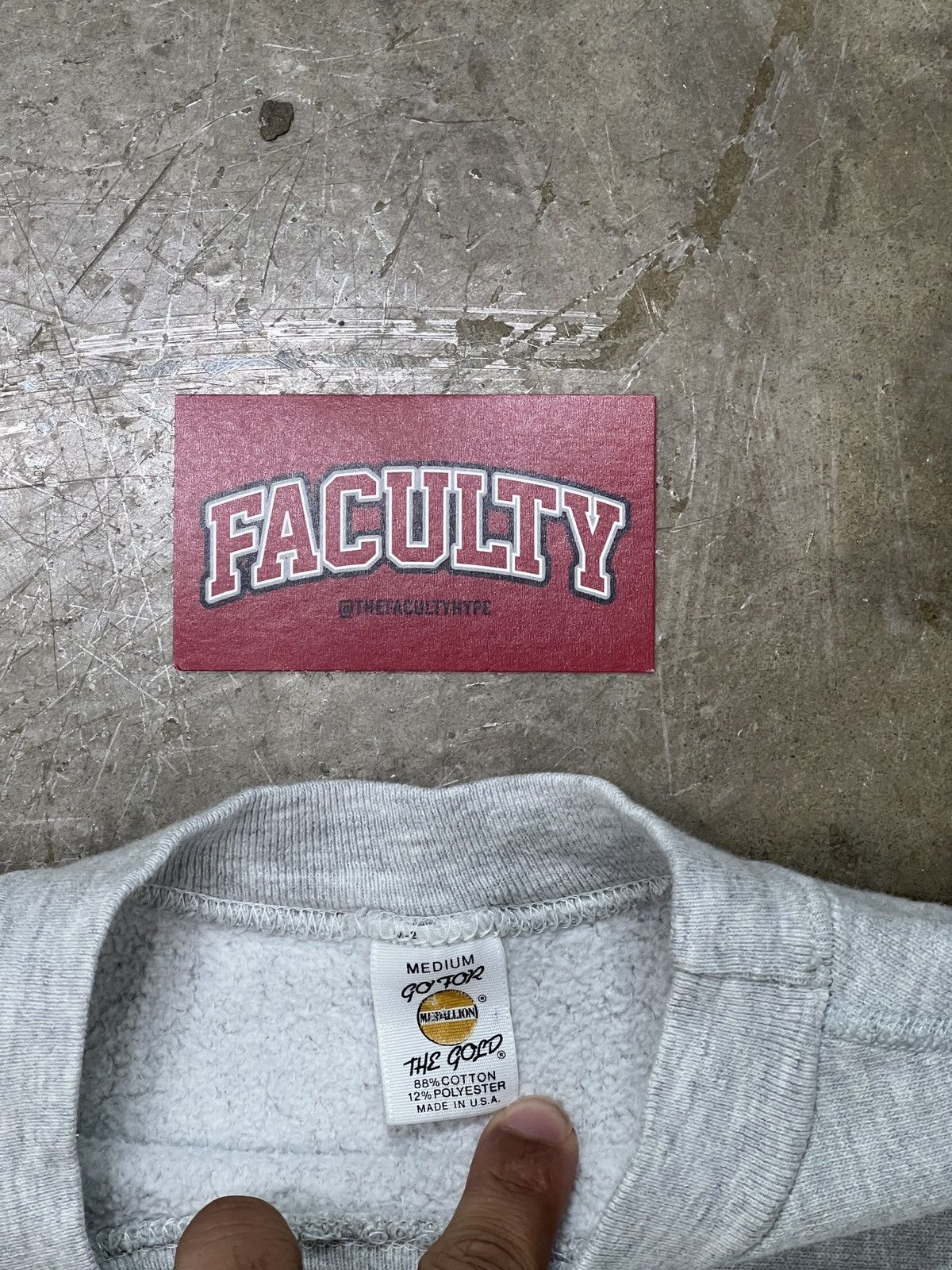 NCAA × Vintage Vintage Michigan State Crewneck Medium Size US M / EU 48-50 / 2 - 3 Thumbnail