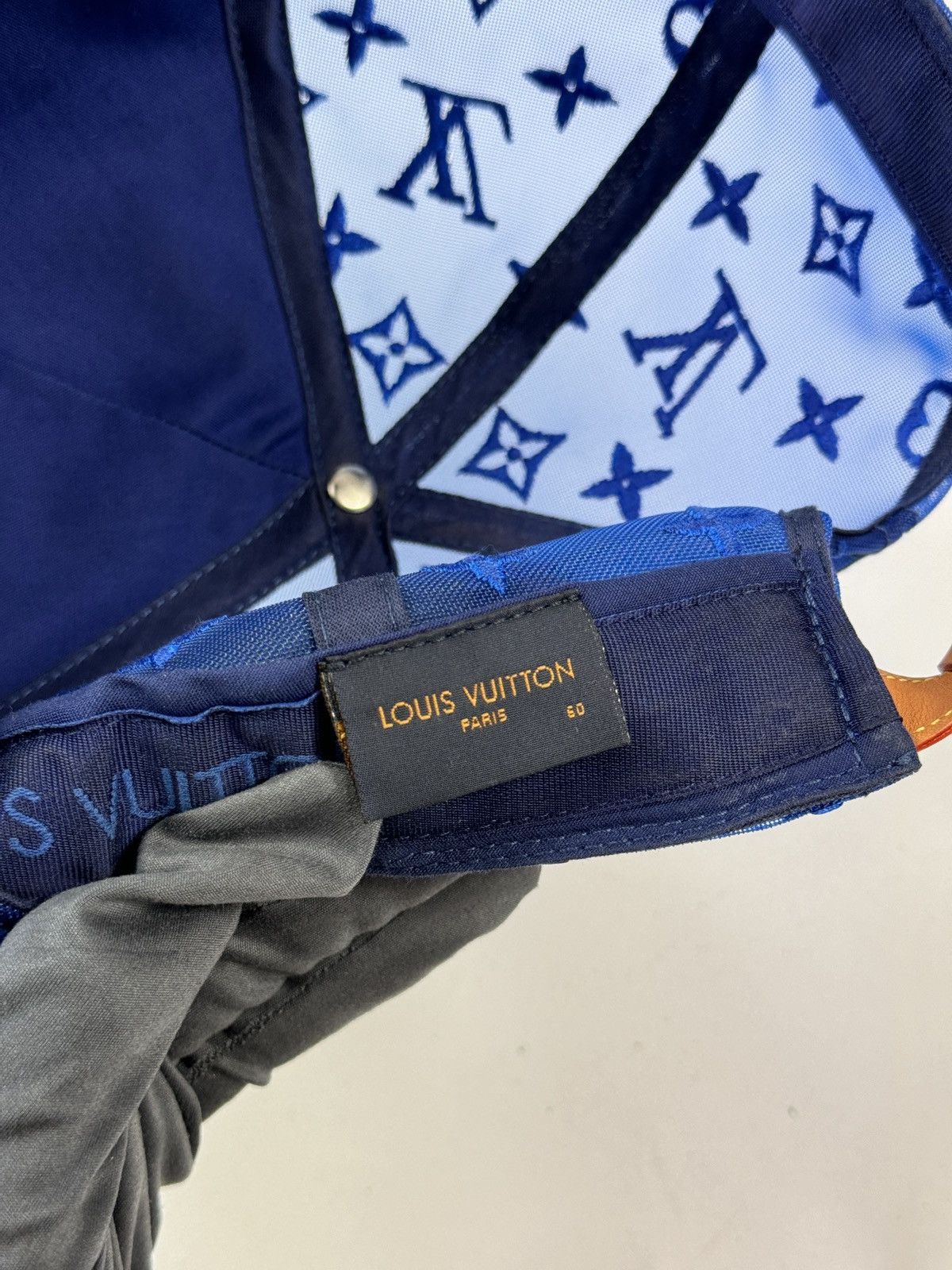 Louis Vuitton LOGO PRINT MESH MONOGRAM CAP SIZE: 60 Size ONE SIZE - 7 Thumbnail